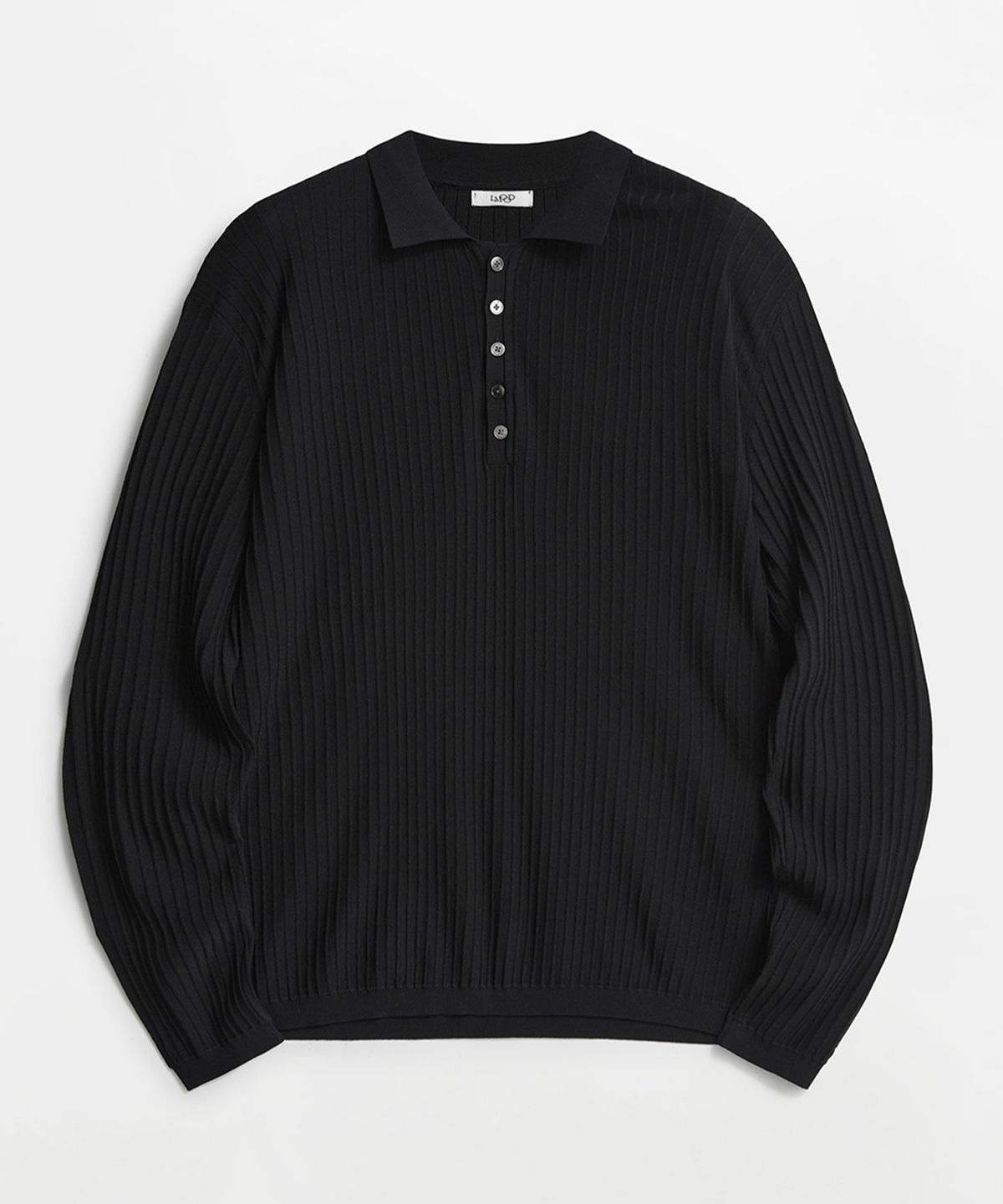 엘무드(LMOOD) 카이 비스코스 헨리 카라 니트 (2 COLOR)