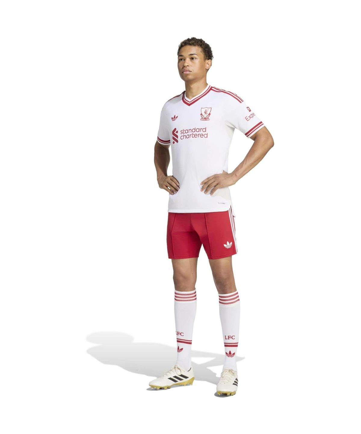 아디다스(ADIDAS) 리버풀 FC 26/27 어센틱 어웨이 저지 - 화이트 / KA6859