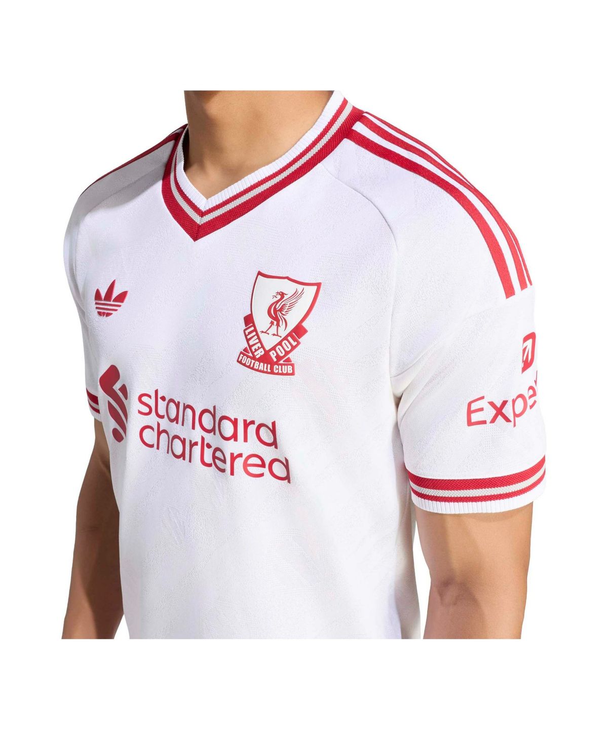 아디다스(ADIDAS) 리버풀 FC 26/27 어센틱 어웨이 저지 - 화이트 / KA6859