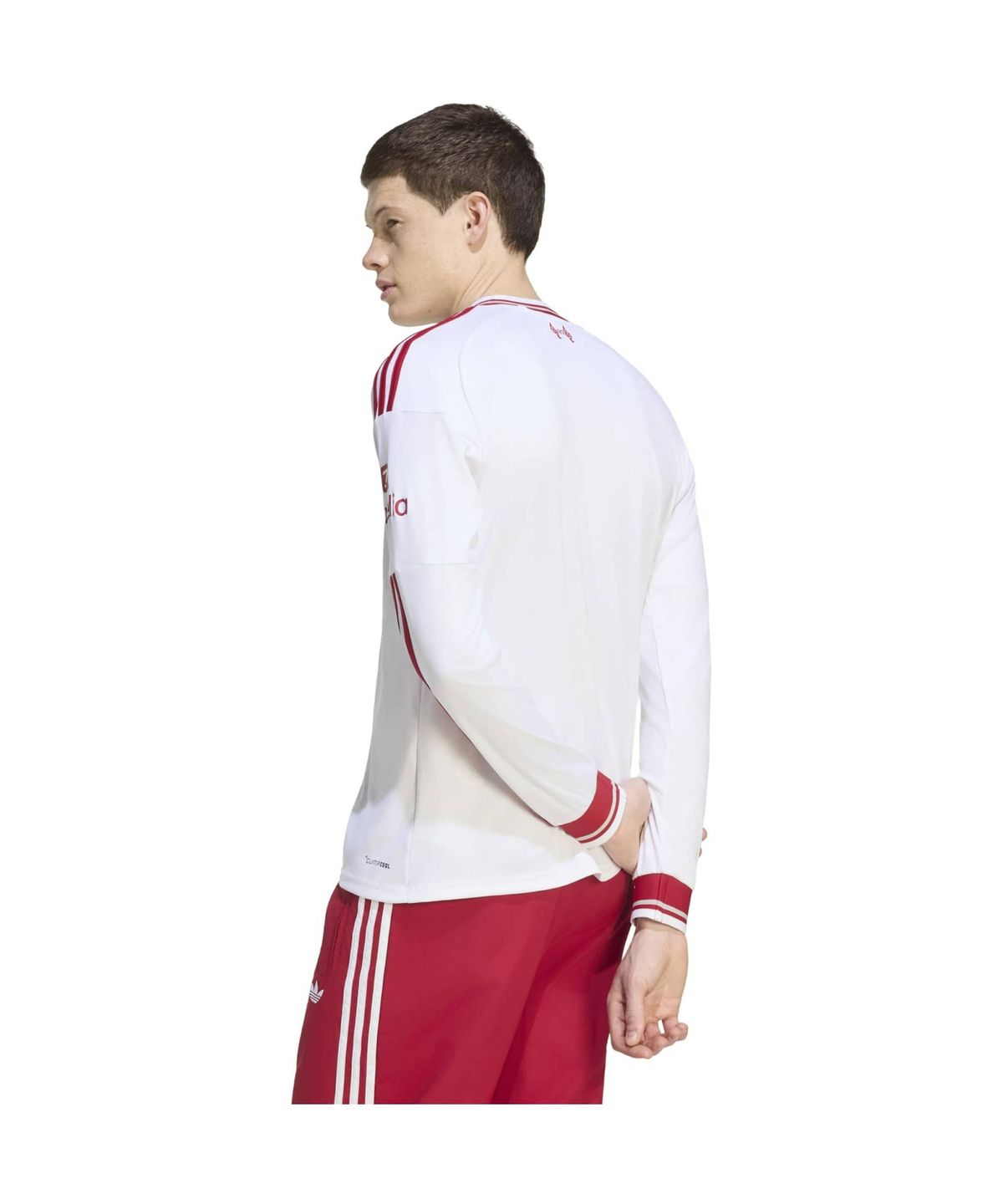 아디다스(ADIDAS) 리버풀 FC 26/27 롱 슬리브 어웨이 저지 - 화이트 / KB8292