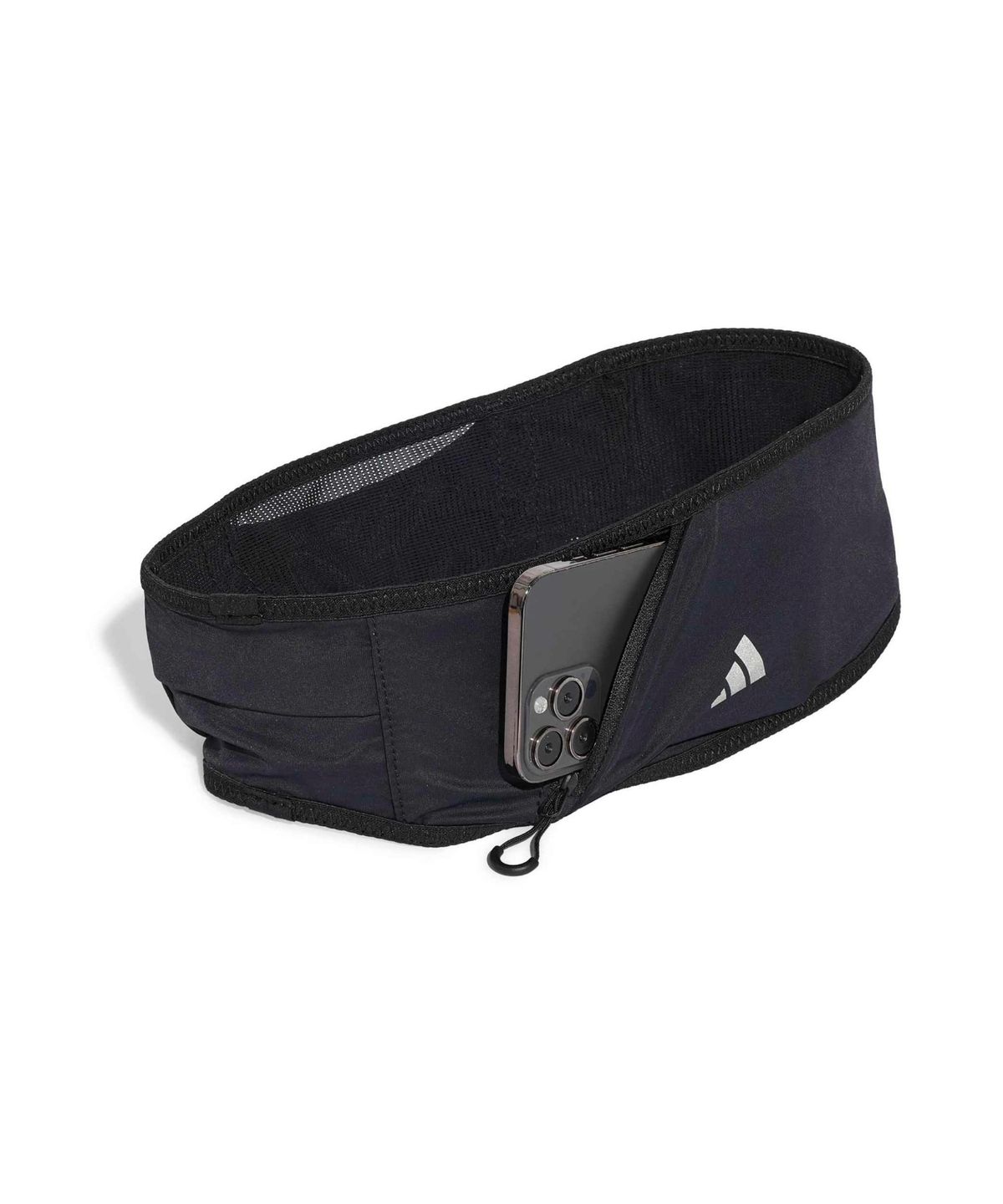 아디다스(ADIDAS) 러닝 멀티 포켓 벨트 - 블랙 / KH4497