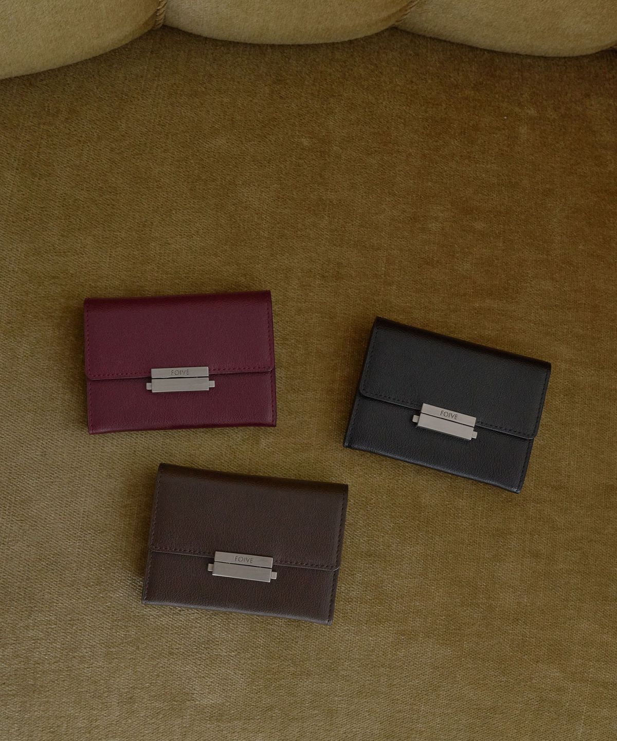 포이베(FOIVE) 타라 월렛 TARA Wallet Brown