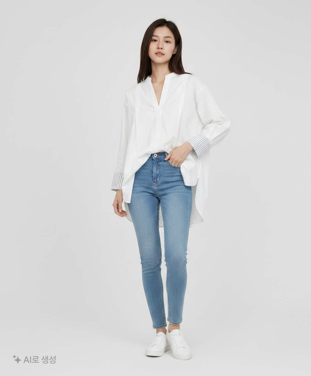 오즈세컨(O`2nd) 블라우스 L