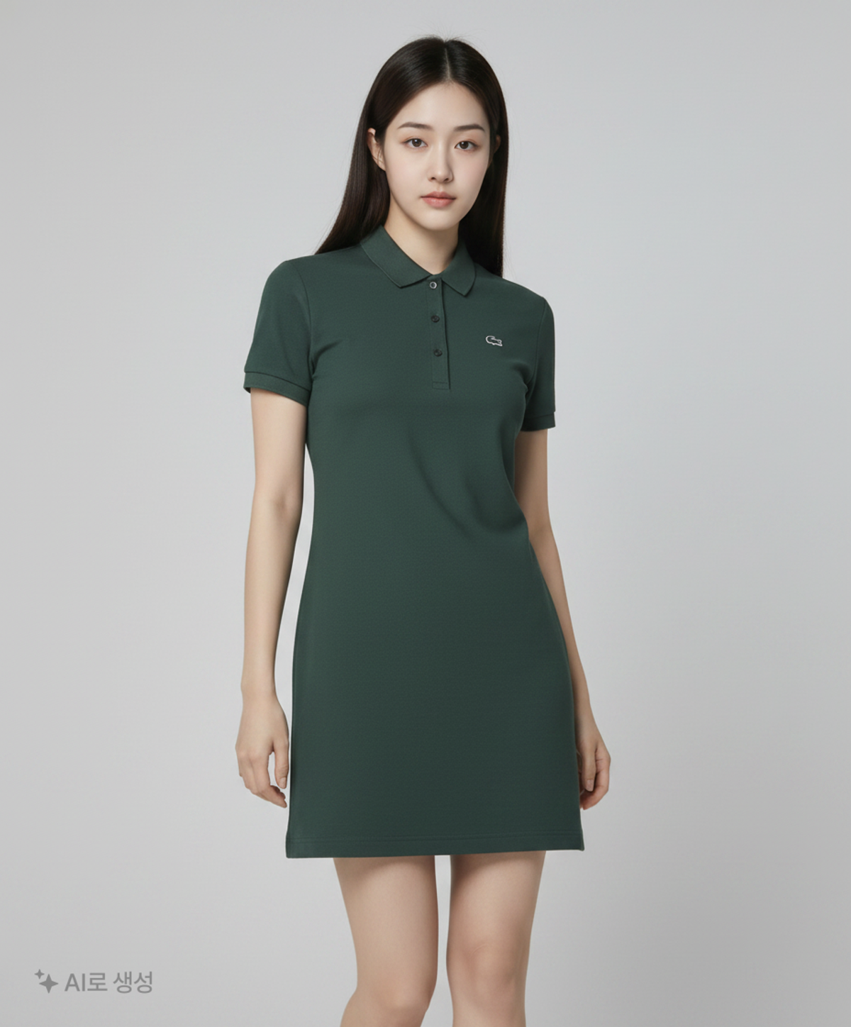 라코스테(LACOSTE) 여성 폴로 미니 원피스 LCST EF3866-20B166 34