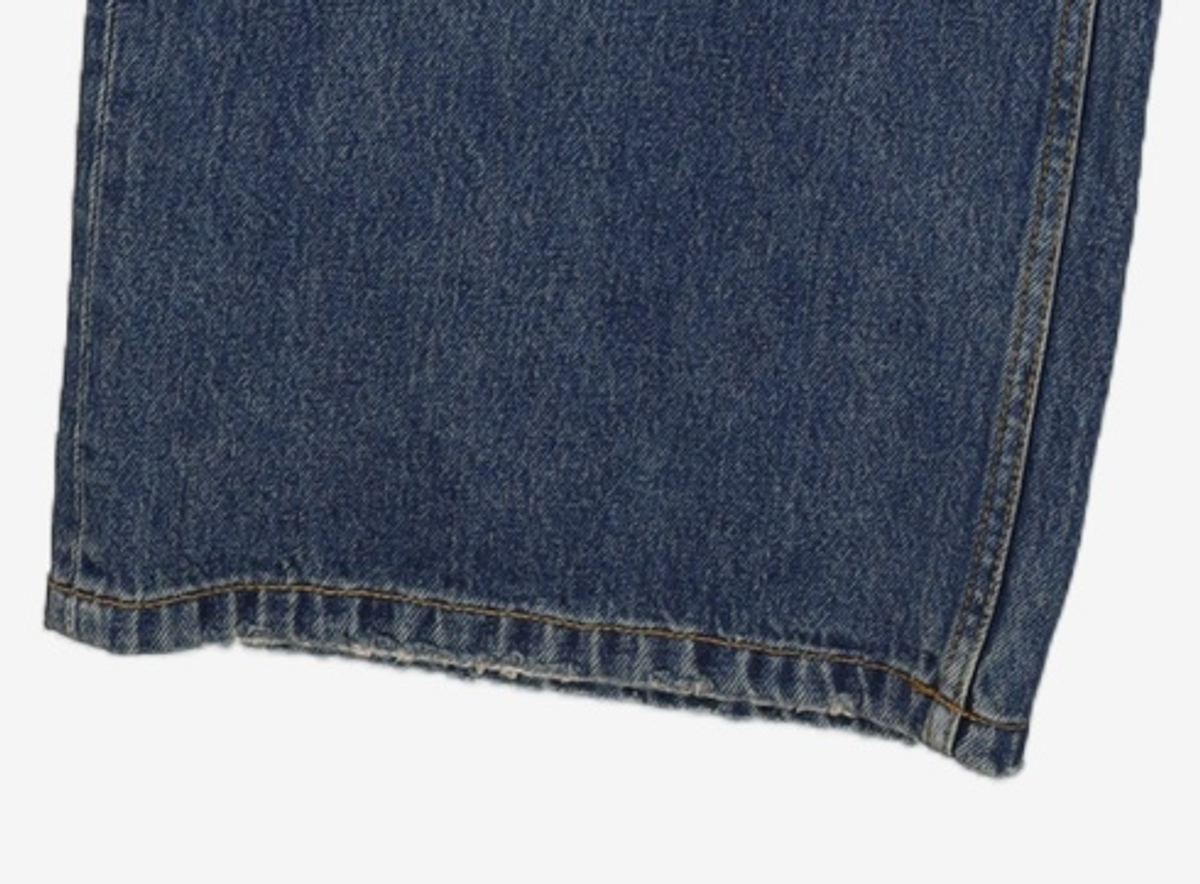 본투윈(BORN TO WIN) STROKE B WASHED WIDE DENIM PANTS [BLUE] 3