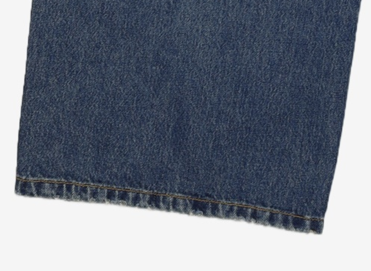 본투윈(BORN TO WIN) STROKE B WASHED WIDE DENIM PANTS [BLUE] 3