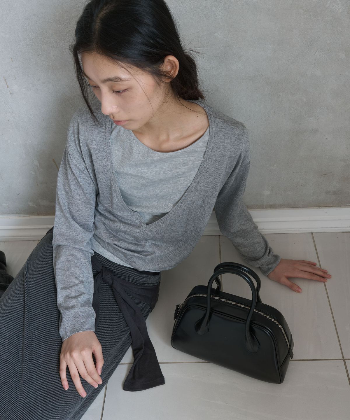 포이베(FOIVE) 베바 토트 VEBA Tote Black