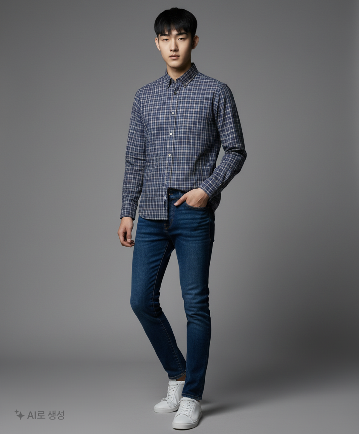 유니클로(UNIQLO) 캐주얼 셔츠 L