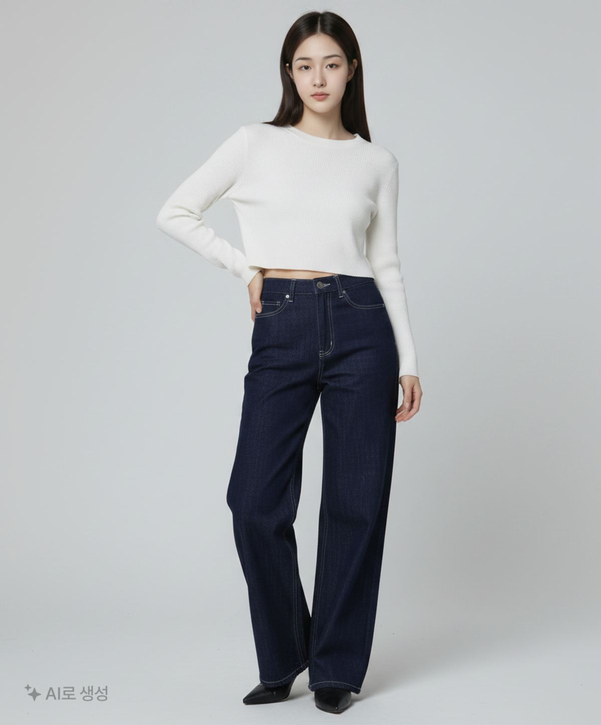 아우라(AULA) 청/데님 팬츠 26(S)