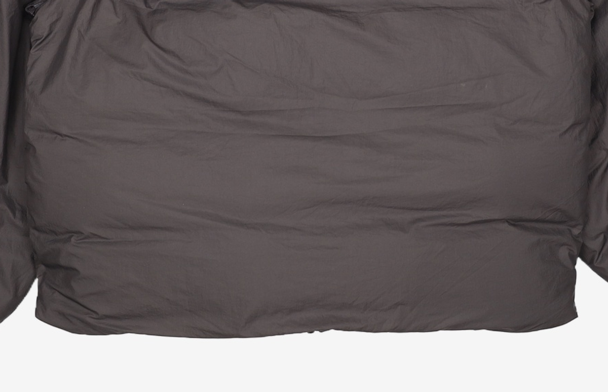 유스(YOUTH) Detachable Snap Single Down Jacket - Black S