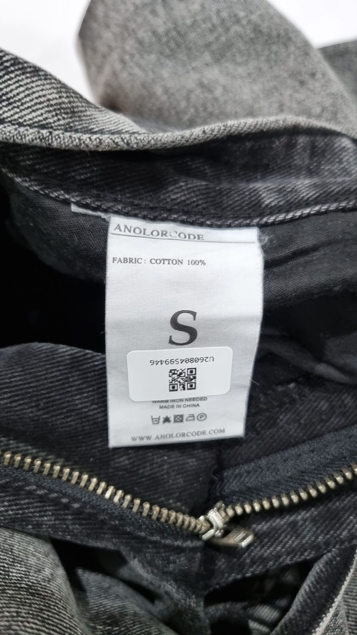 어널러코드(ANOLORCODE) 청/데님 팬츠 S