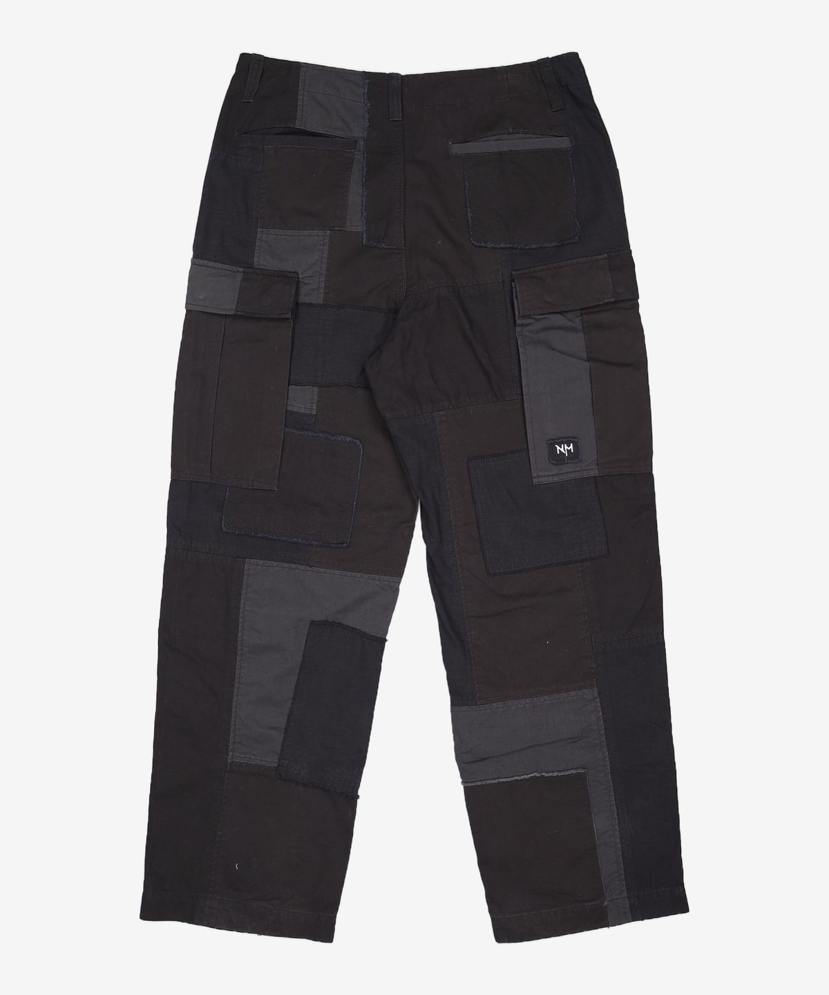 노매뉴얼(NOMANUAL) S.C MULTI PANEL PANTS - BLACK 100