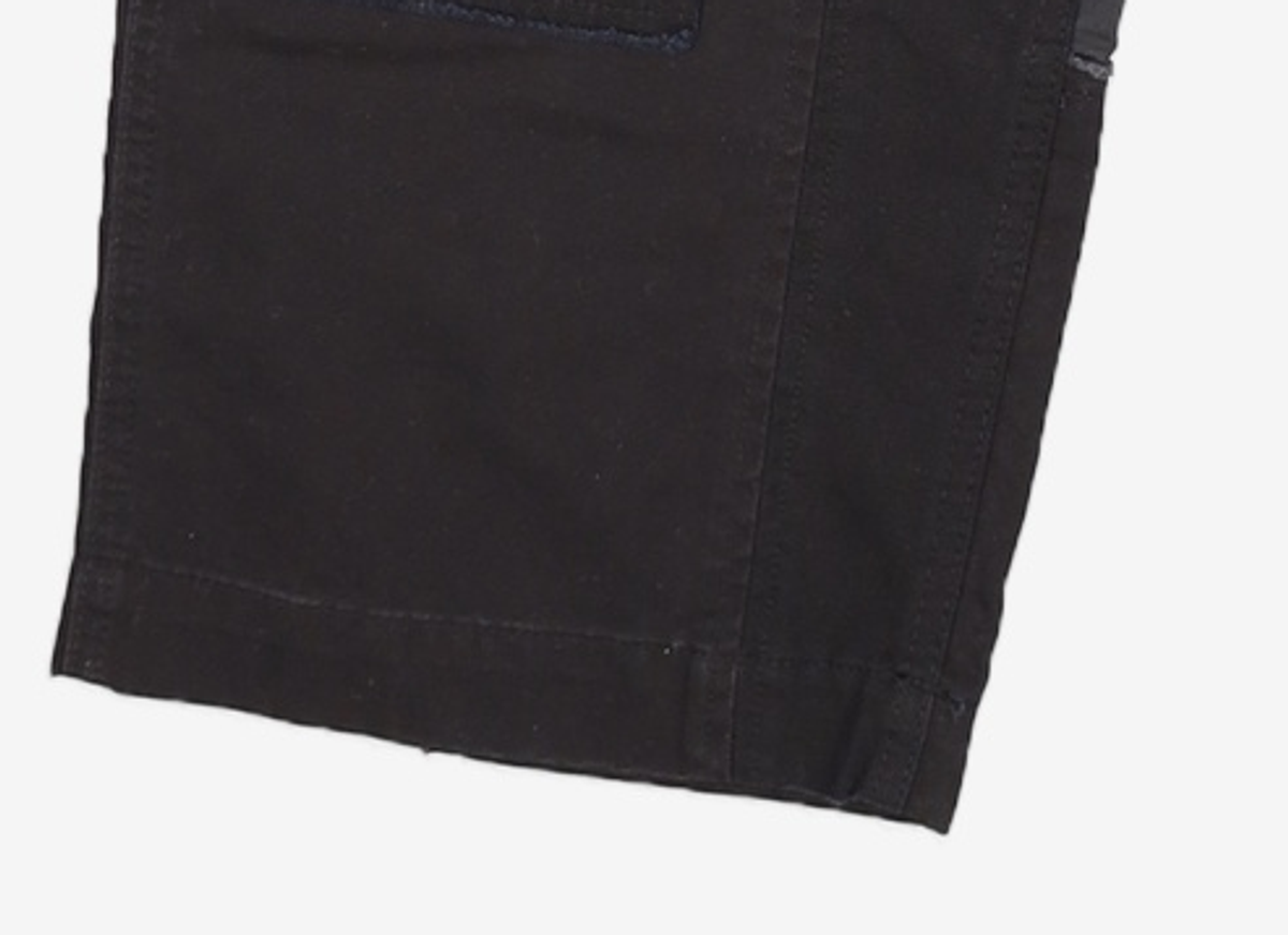 노매뉴얼(NOMANUAL) S.C MULTI PANEL PANTS - BLACK 100