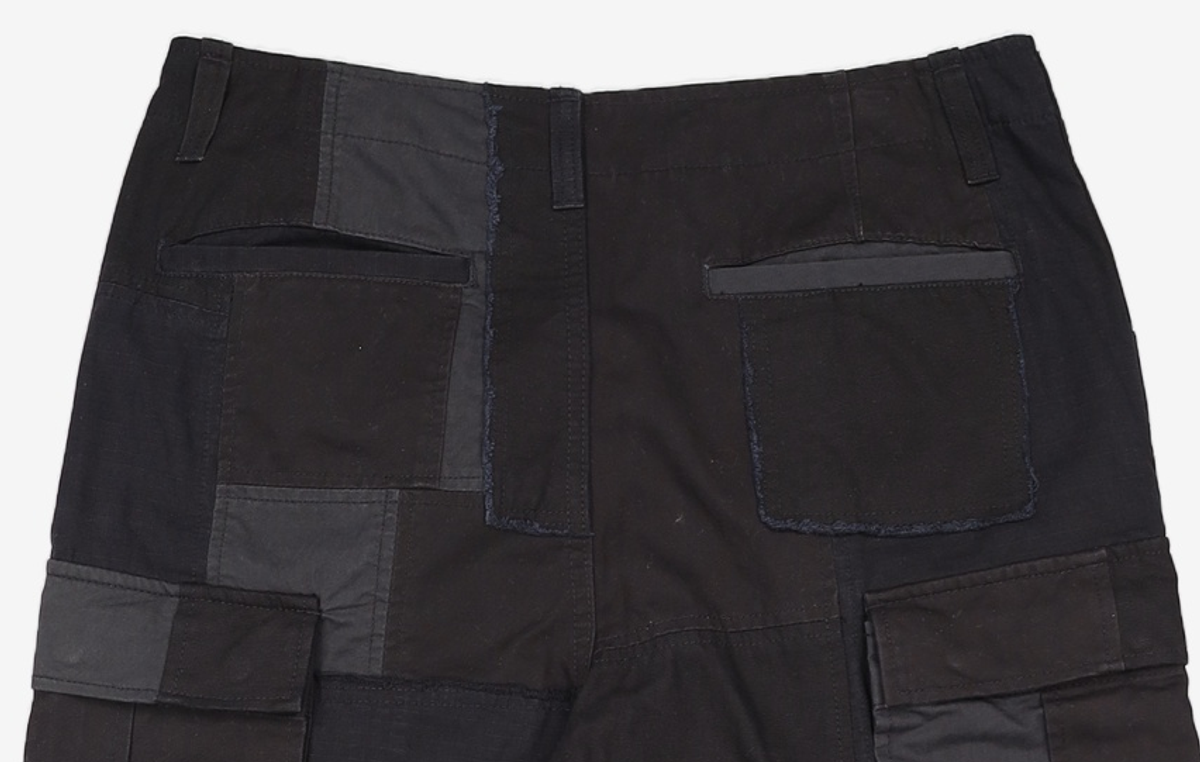 노매뉴얼(NOMANUAL) S.C MULTI PANEL PANTS - BLACK 100