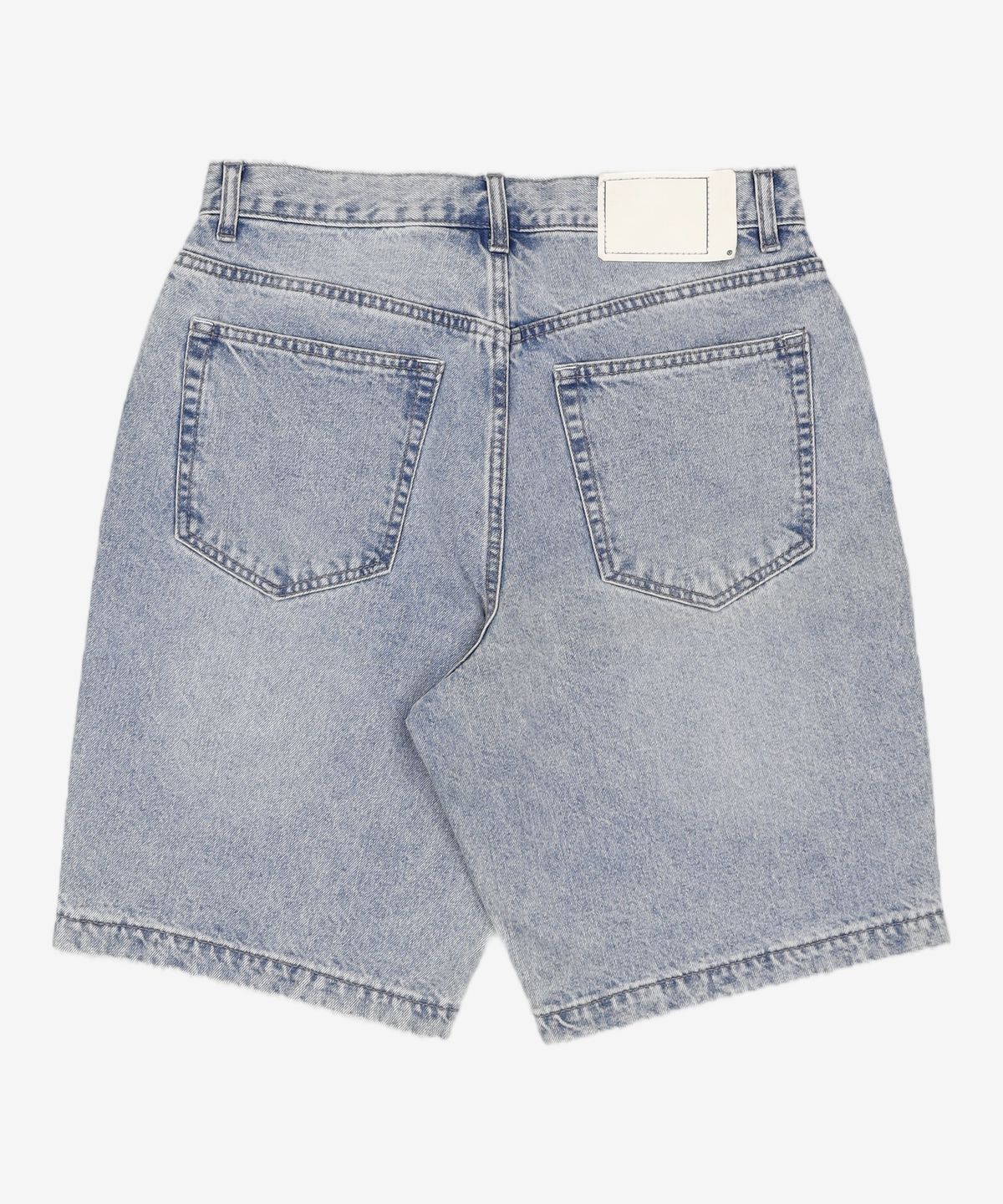 디스이즈네버댓(THISISNEVERTHAT) (SS23) Washed Denim Short - Washed Blue S