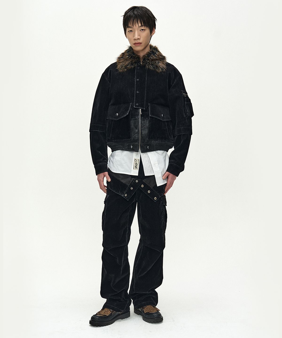 앤더슨벨(ADSB ANDERSSON BELL) NEW MIKOOS BOMBER JACKET (BLACK)