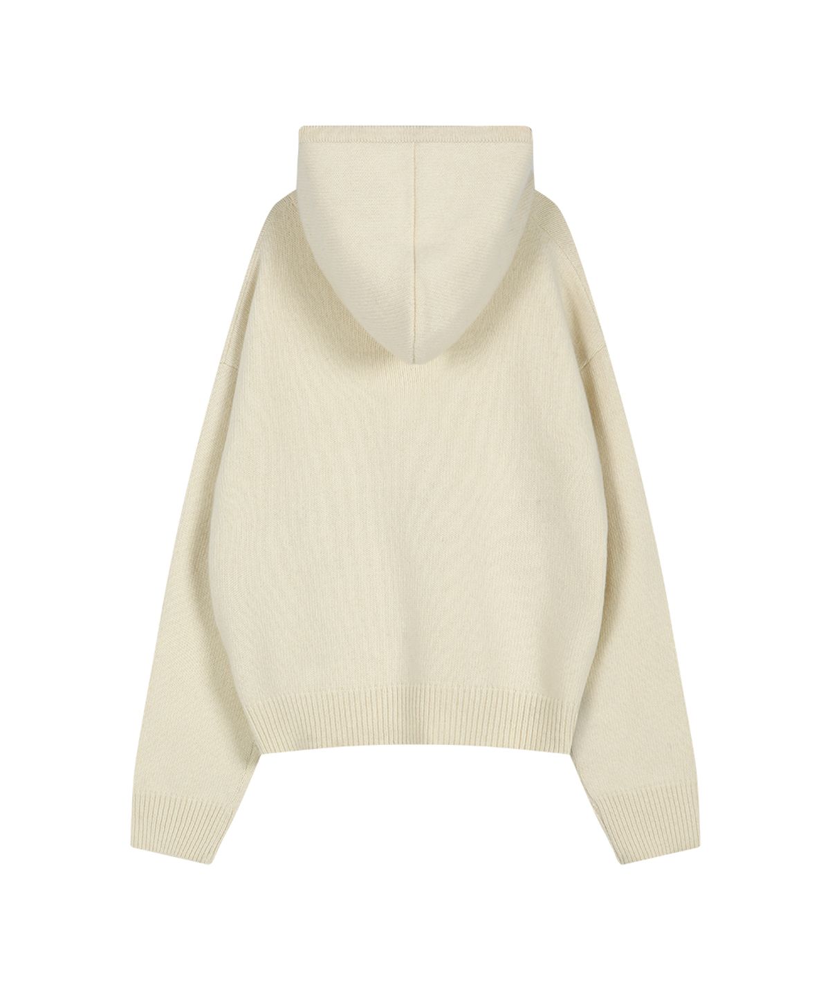 앤더슨벨(ADSB ANDERSSON BELL) (ESSENTIAL) UNISEX VARSITY PATCH HOODIE (CREAM)