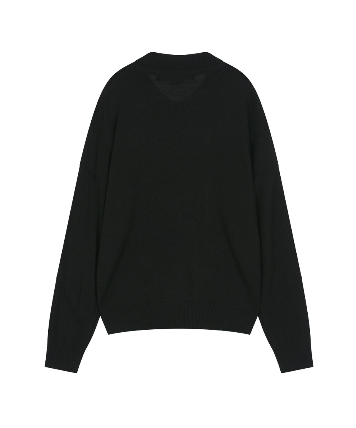 앤더슨벨(ADSB ANDERSSON BELL) BIG POCKET POLO SWEATER (BLACK)