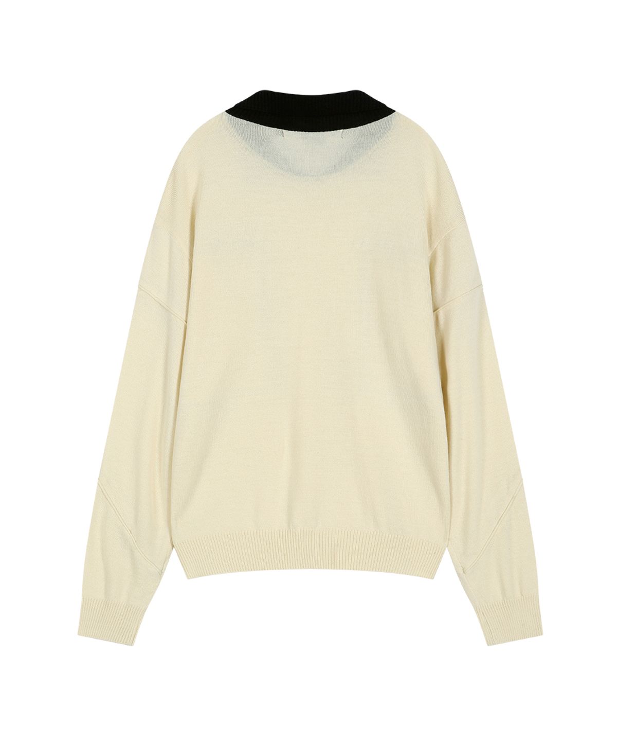앤더슨벨(ADSB ANDERSSON BELL) BIG POCKET POLO SWEATER (ECRU)