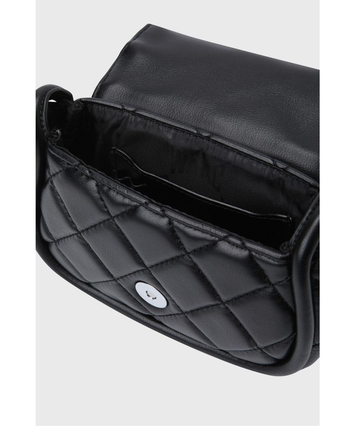 왁(WAAC) Women Quilting Belt Bag WGBAX26613BKX