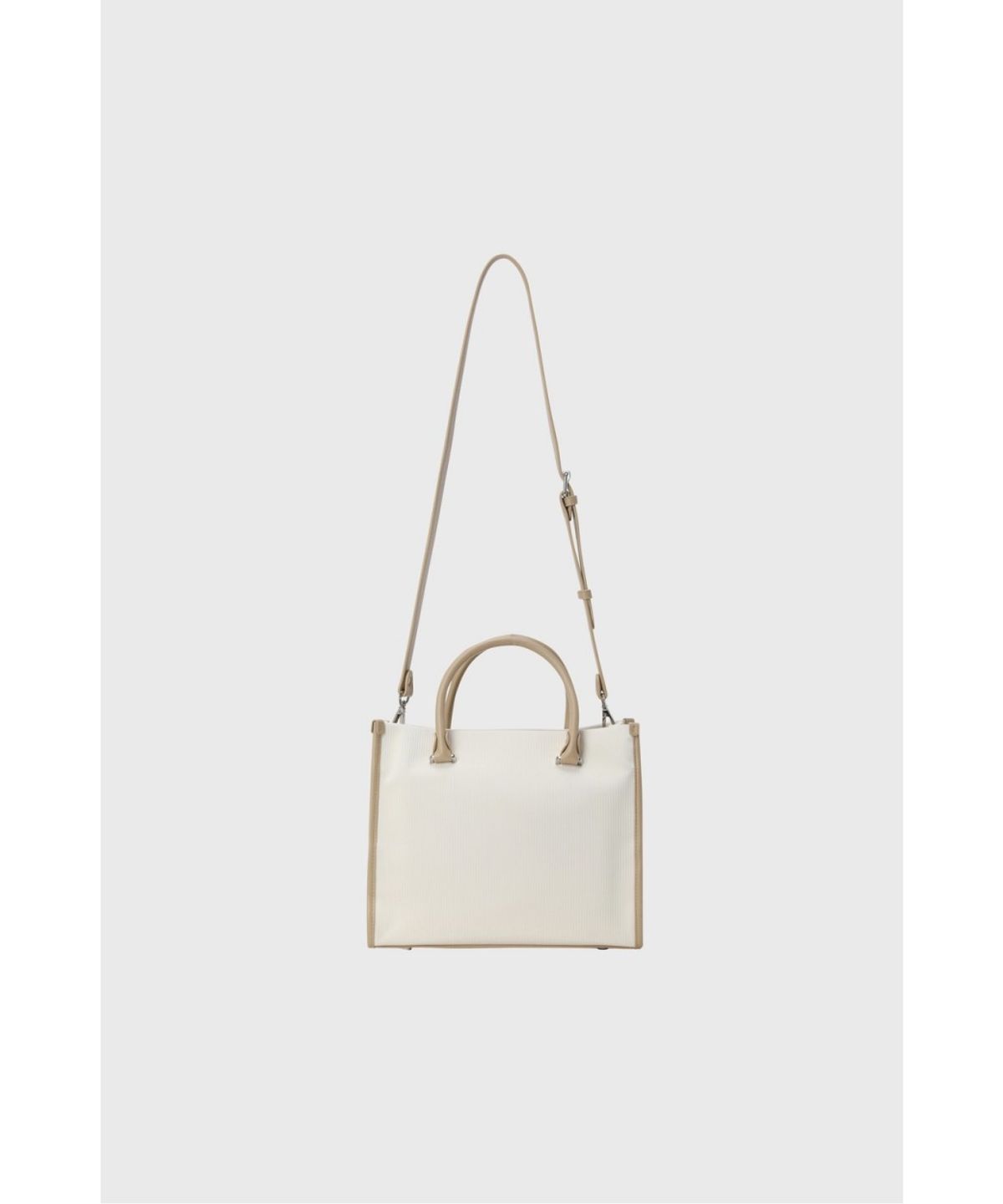왁(WAAC) Women Signature Tote Bag WGBAX26610IVX