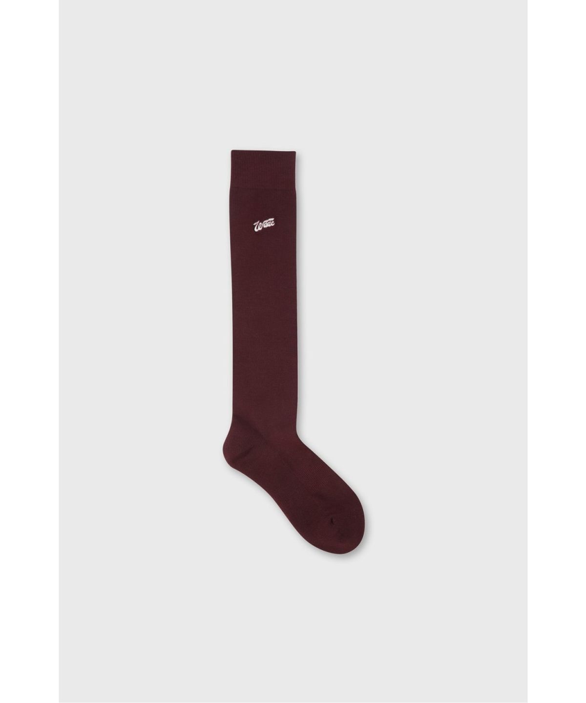 왁(WAAC) Women Logo Knee Socks WGLCX26615WIX