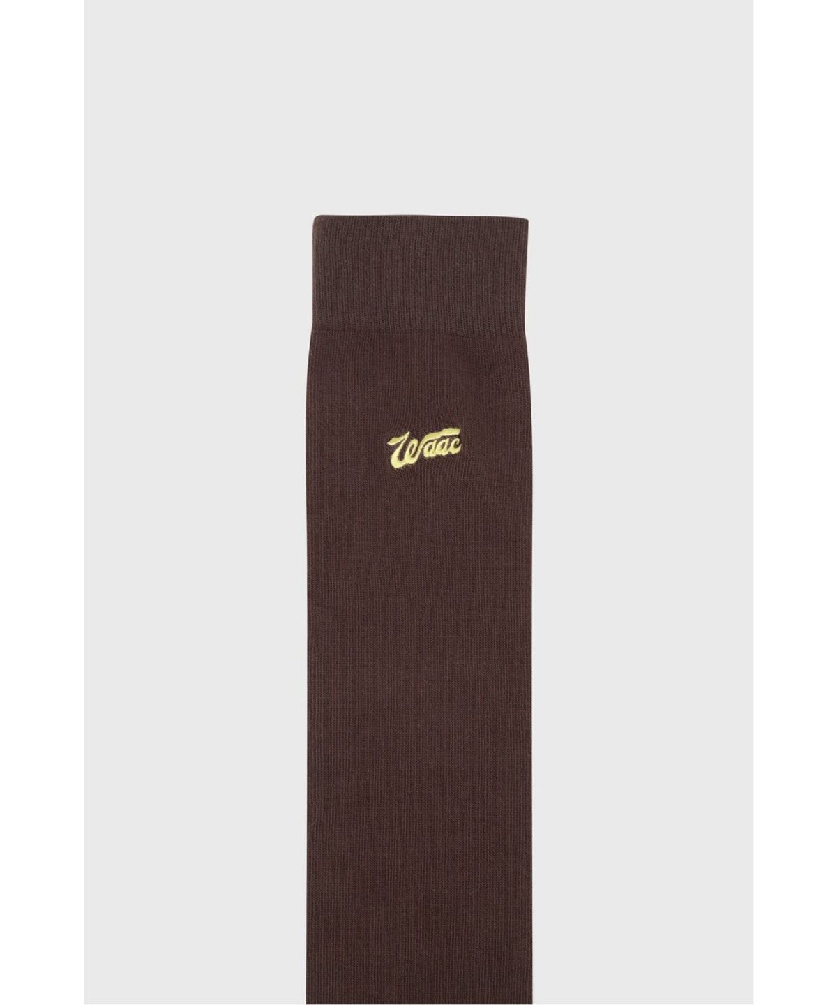 왁(WAAC) Women Logo Knee Socks WGLCX26615BRD