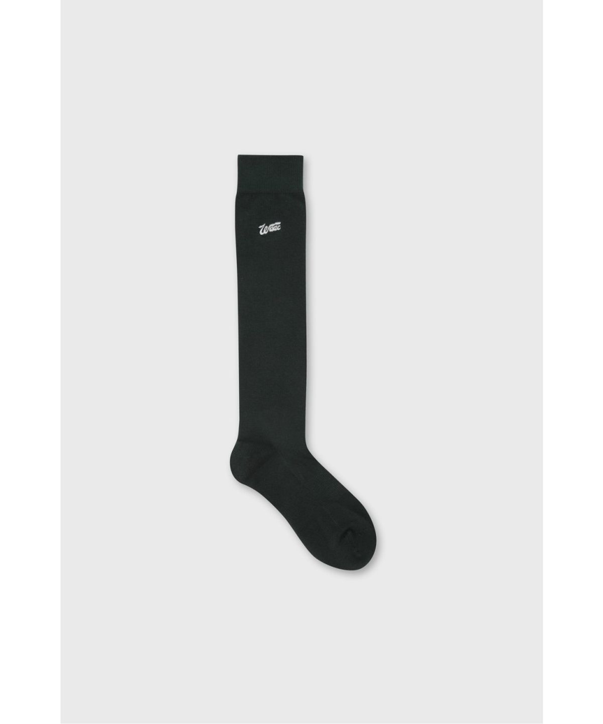 왁(WAAC) Women Logo Knee Socks WGLCX26615GRD