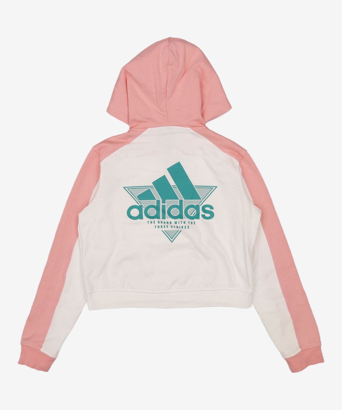 아디다스(ADIDAS) 후디 W - 화이트:핑크 / GG6846 S
