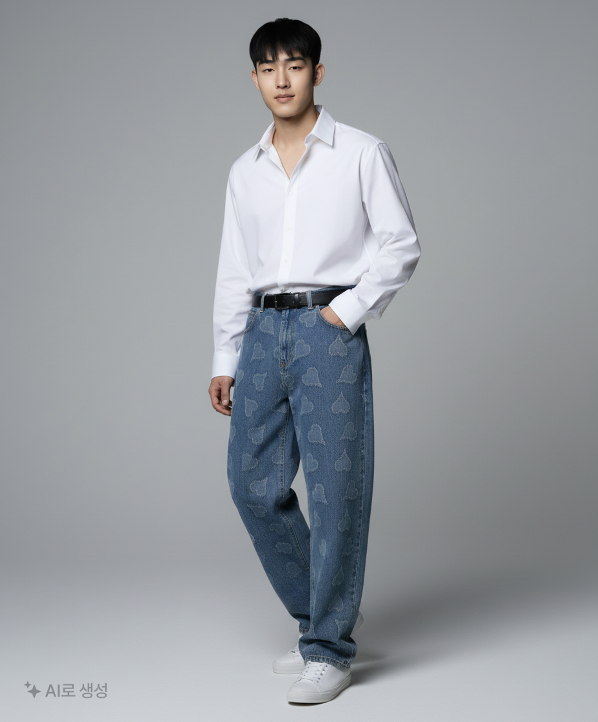 엑스톤즈(XTONZ) 청/데님 팬츠 L