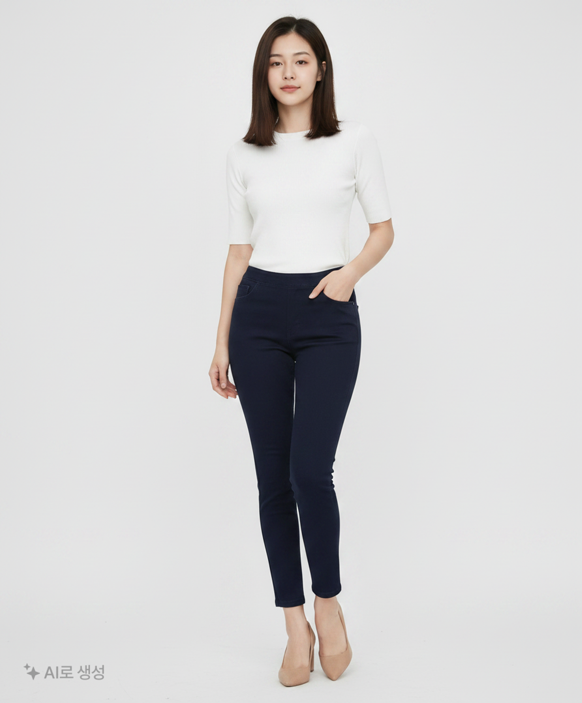 자라(ZARA) 청/데님 팬츠 38