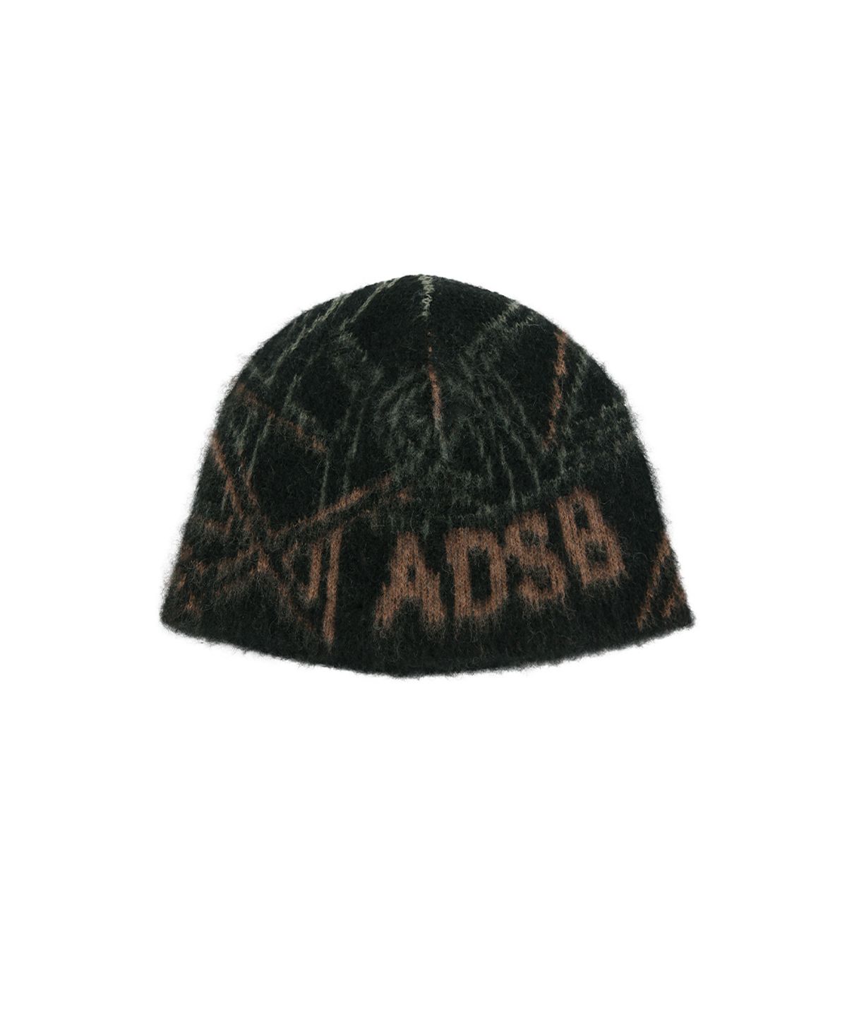 앤더슨벨(ADSB ANDERSSON BELL) UNISEX ADSB GEOMETRIC WOOL BEANIE (BLACK/BEIGE)