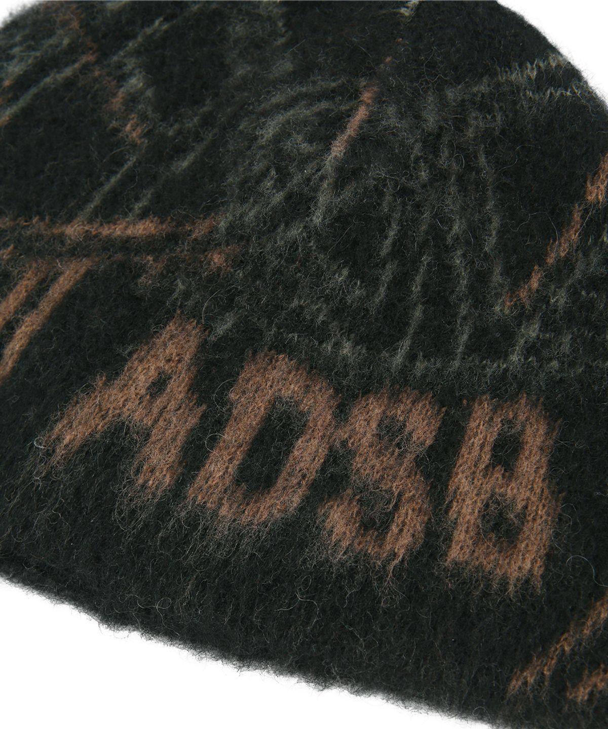 앤더슨벨(ADSB ANDERSSON BELL) UNISEX ADSB GEOMETRIC WOOL BEANIE (BLACK/BEIGE)