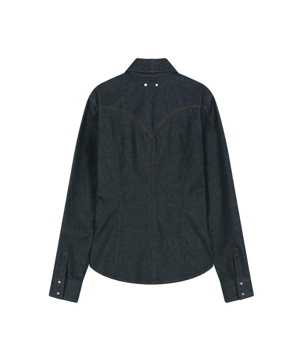 앤더슨벨(ADSB ANDERSSON BELL) WESTERN PATCHED SHIRT (INDIGO)