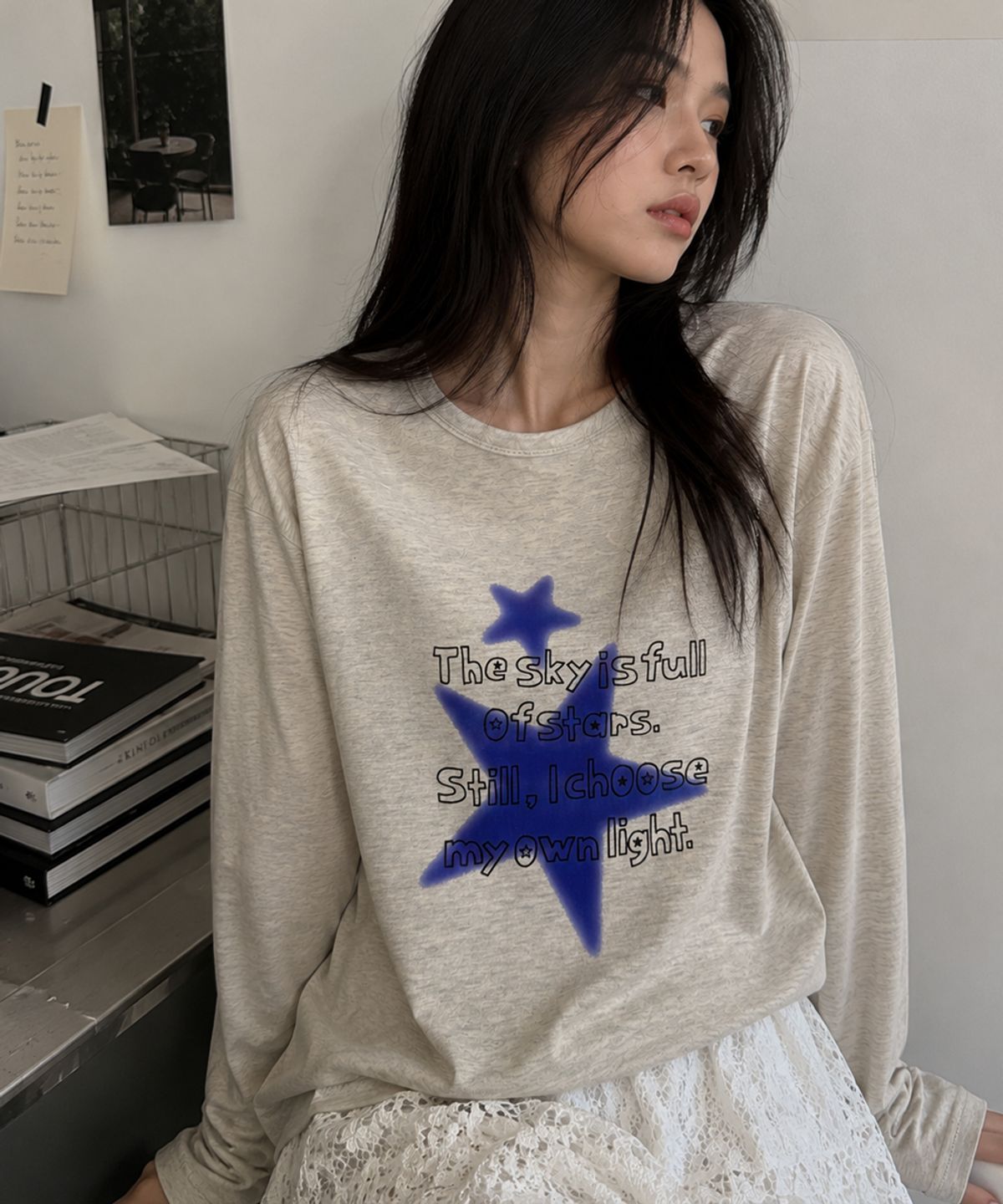 도톤(DOTON) OWN LIGHT LONG SLEEVE (Grey)