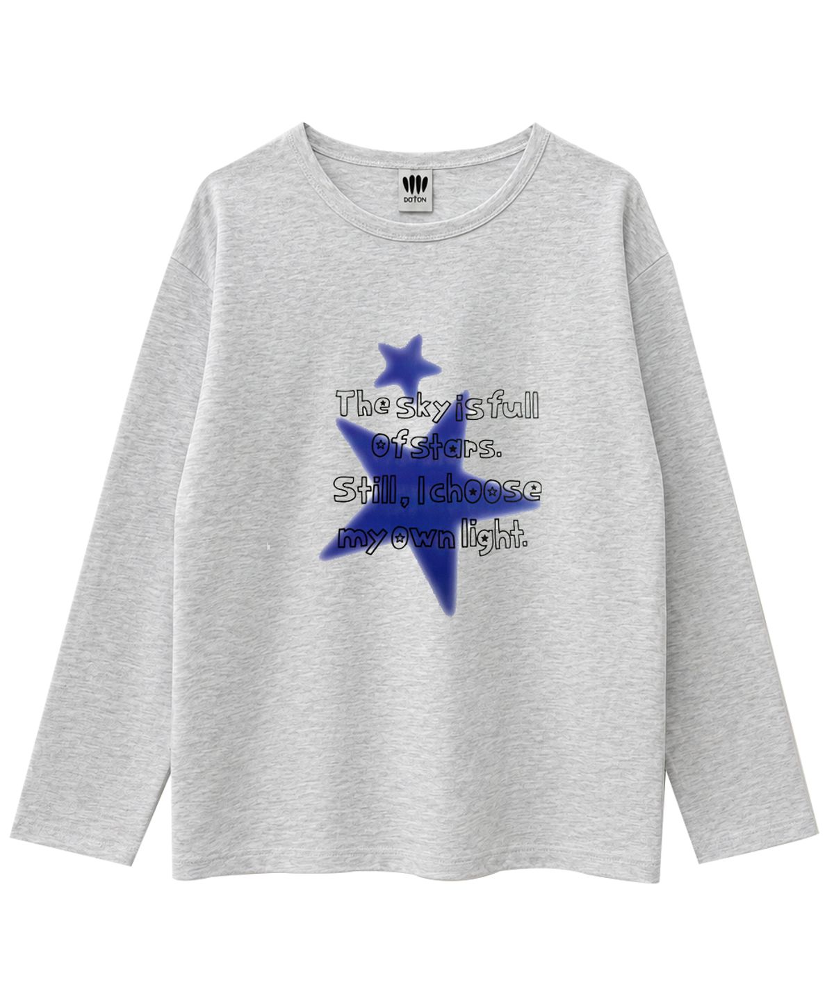 도톤(DOTON) OWN LIGHT LONG SLEEVE (Grey)