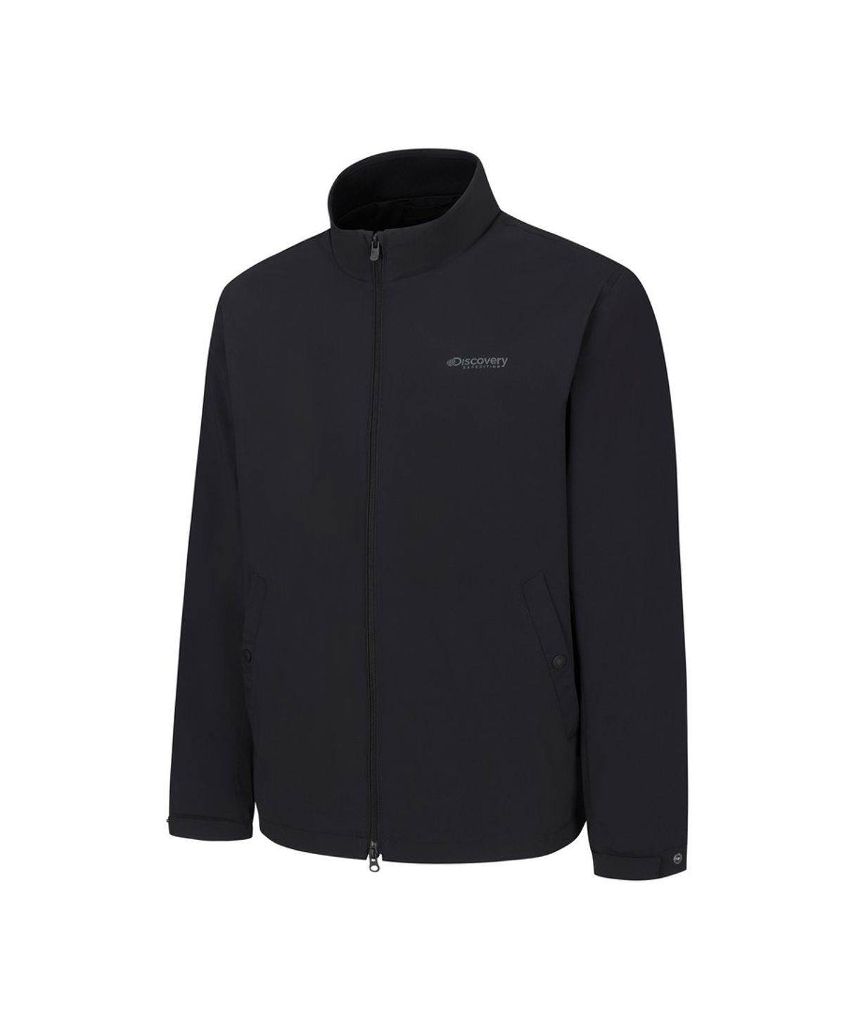 디스커버리 익스페디션(DISCOVERY EXPEDITION) 남성 하이넥 블루종 자켓 (BLACK)