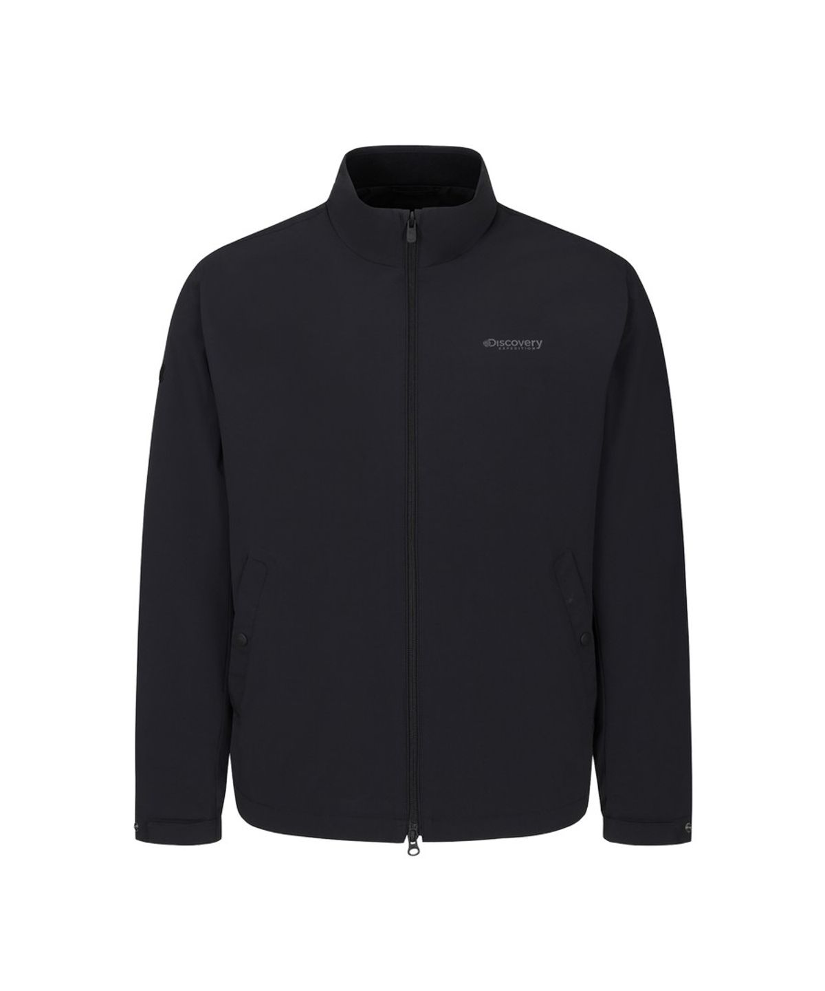 디스커버리 익스페디션(DISCOVERY EXPEDITION) 남성 하이넥 블루종 자켓 (BLACK)