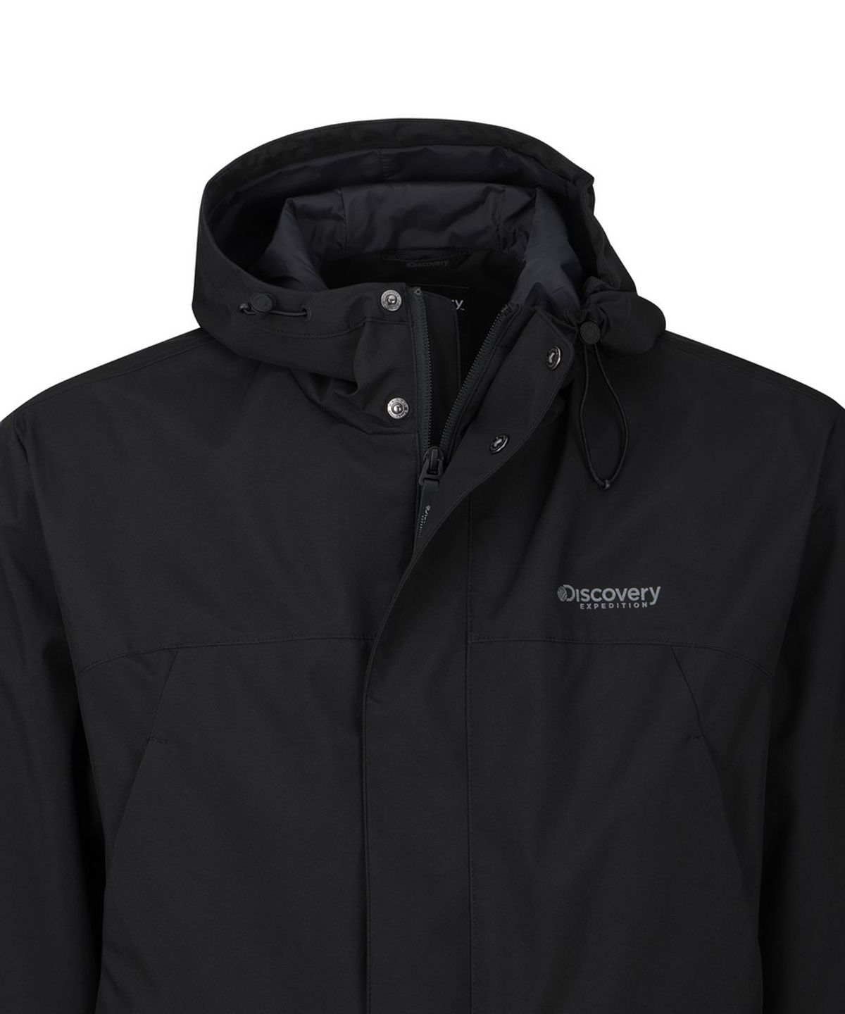 디스커버리 익스페디션(DISCOVERY EXPEDITION) 유니 베르텍스 3L 사파리 자켓 (BLACK)