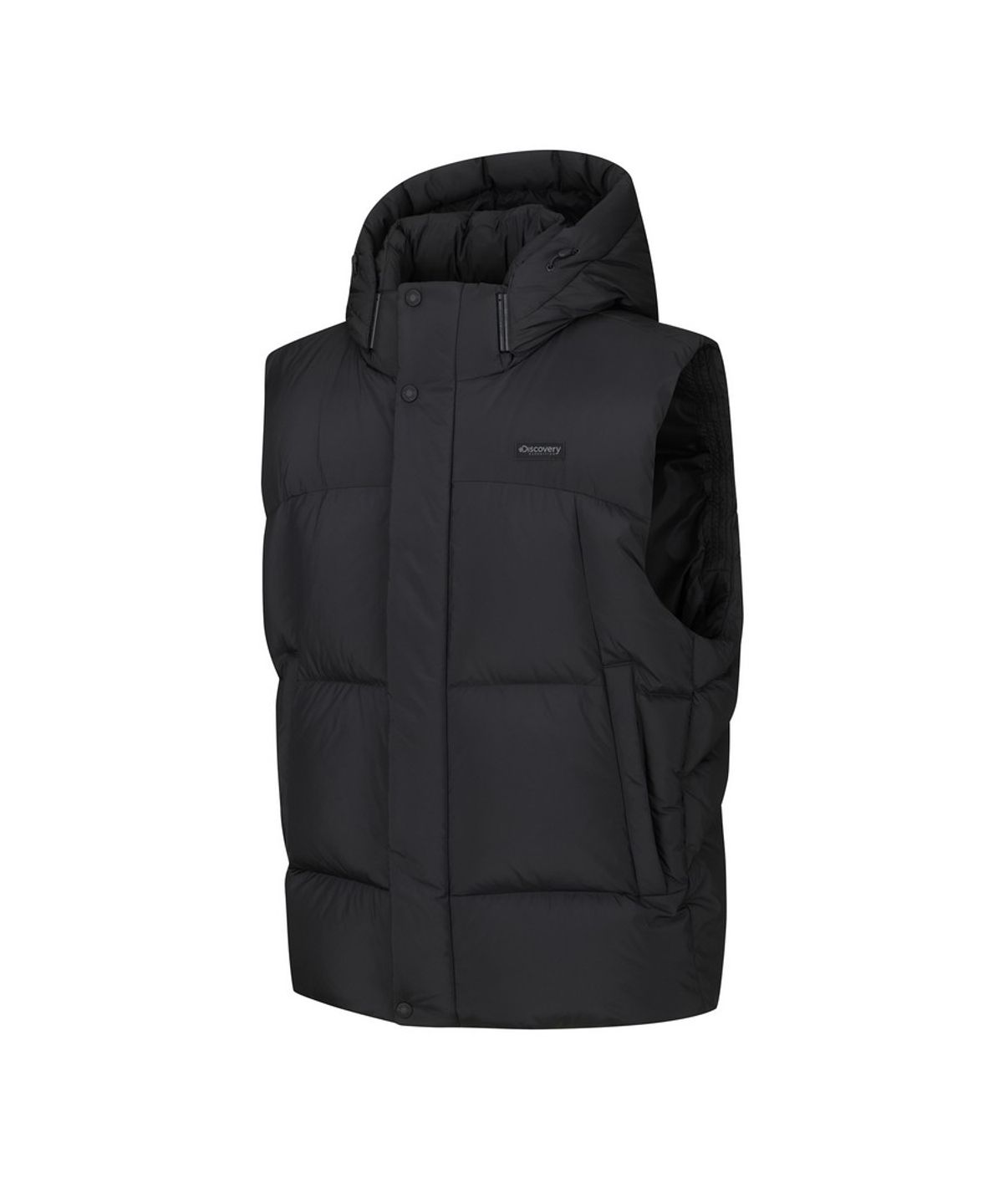 디스커버리 익스페디션(DISCOVERY EXPEDITION) 유니 베른 다운 패딩베스트 (BLACK)