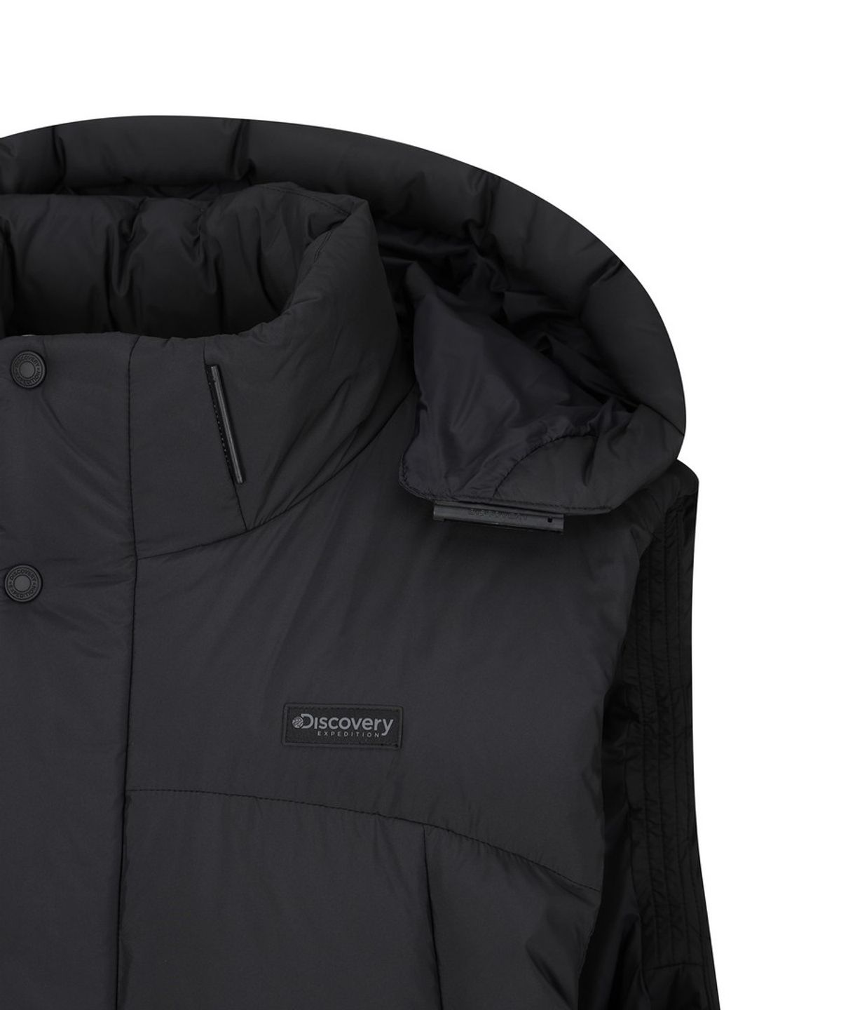 디스커버리 익스페디션(DISCOVERY EXPEDITION) 유니 베른 다운 패딩베스트 (BLACK)