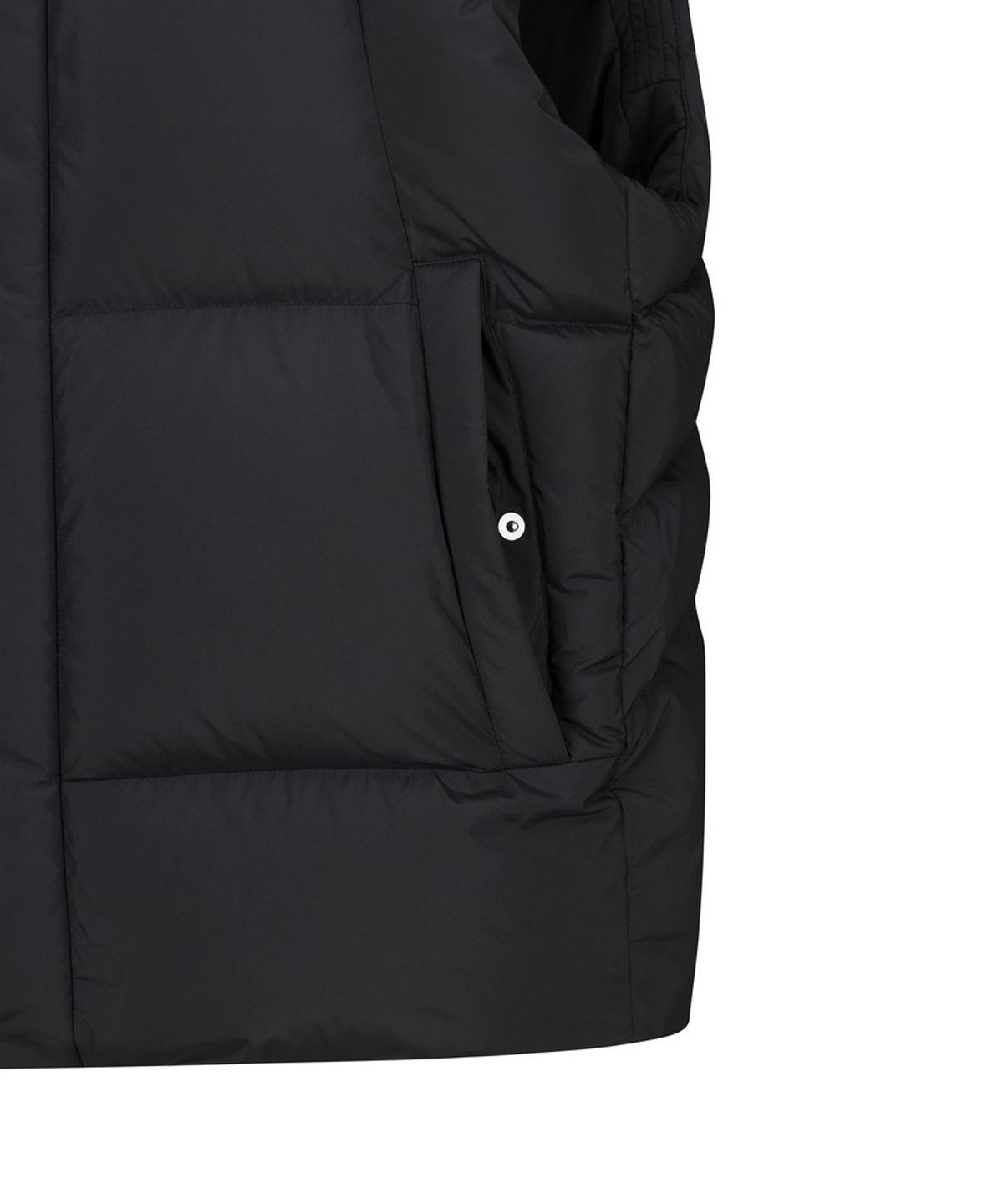 디스커버리 익스페디션(DISCOVERY EXPEDITION) 유니 베른 다운 패딩베스트 (BLACK)