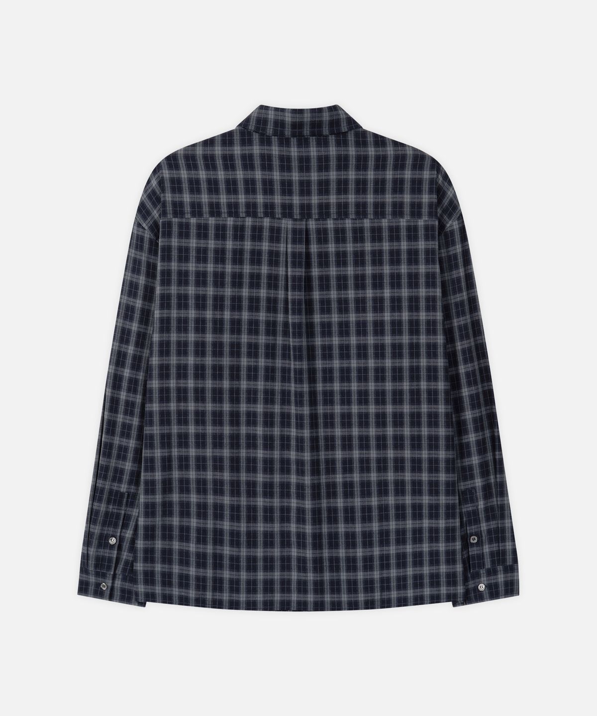 드로우핏(DRAW FIT) 미드나잇 파리 체크 셔츠 [NAVY]