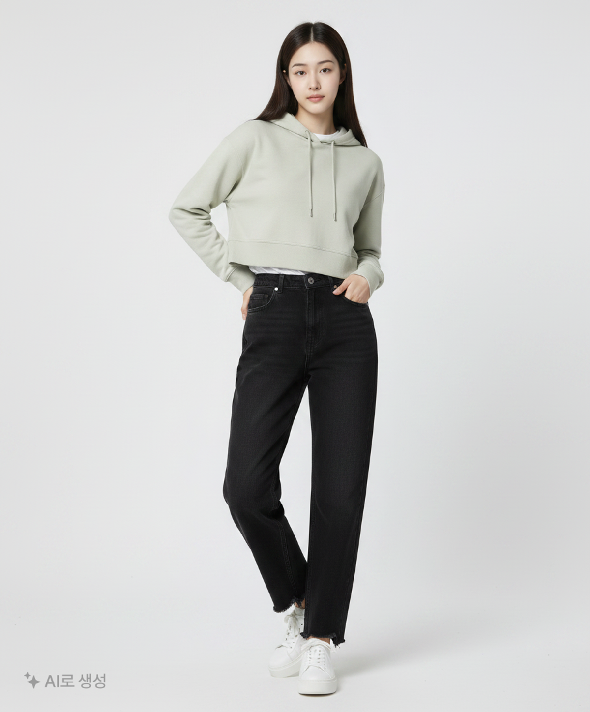 자라(ZARA) 후드 티셔츠 L