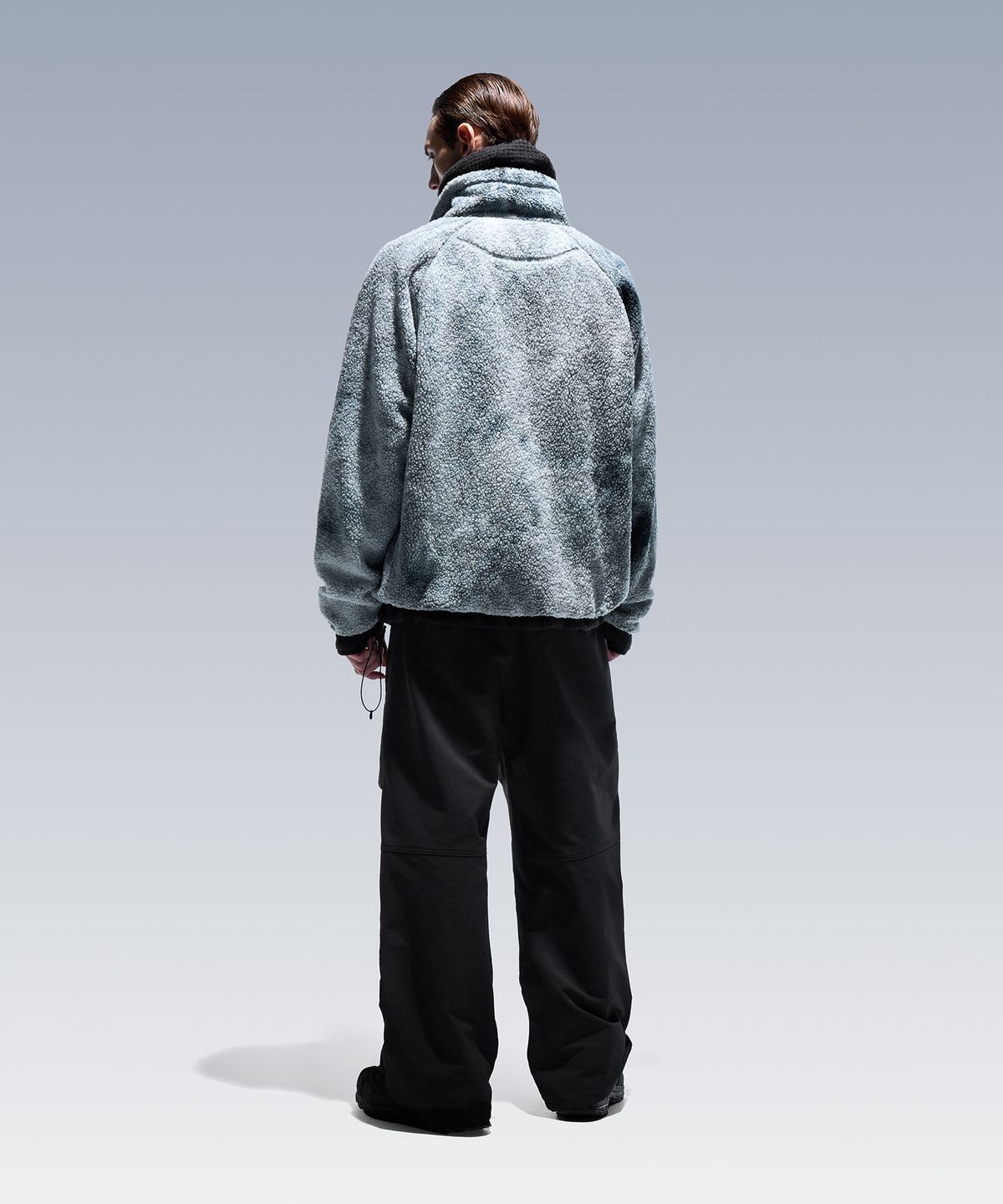 이스트팩(EASTPAK) 하이넥 쉐르파 플리스 집업 GREY