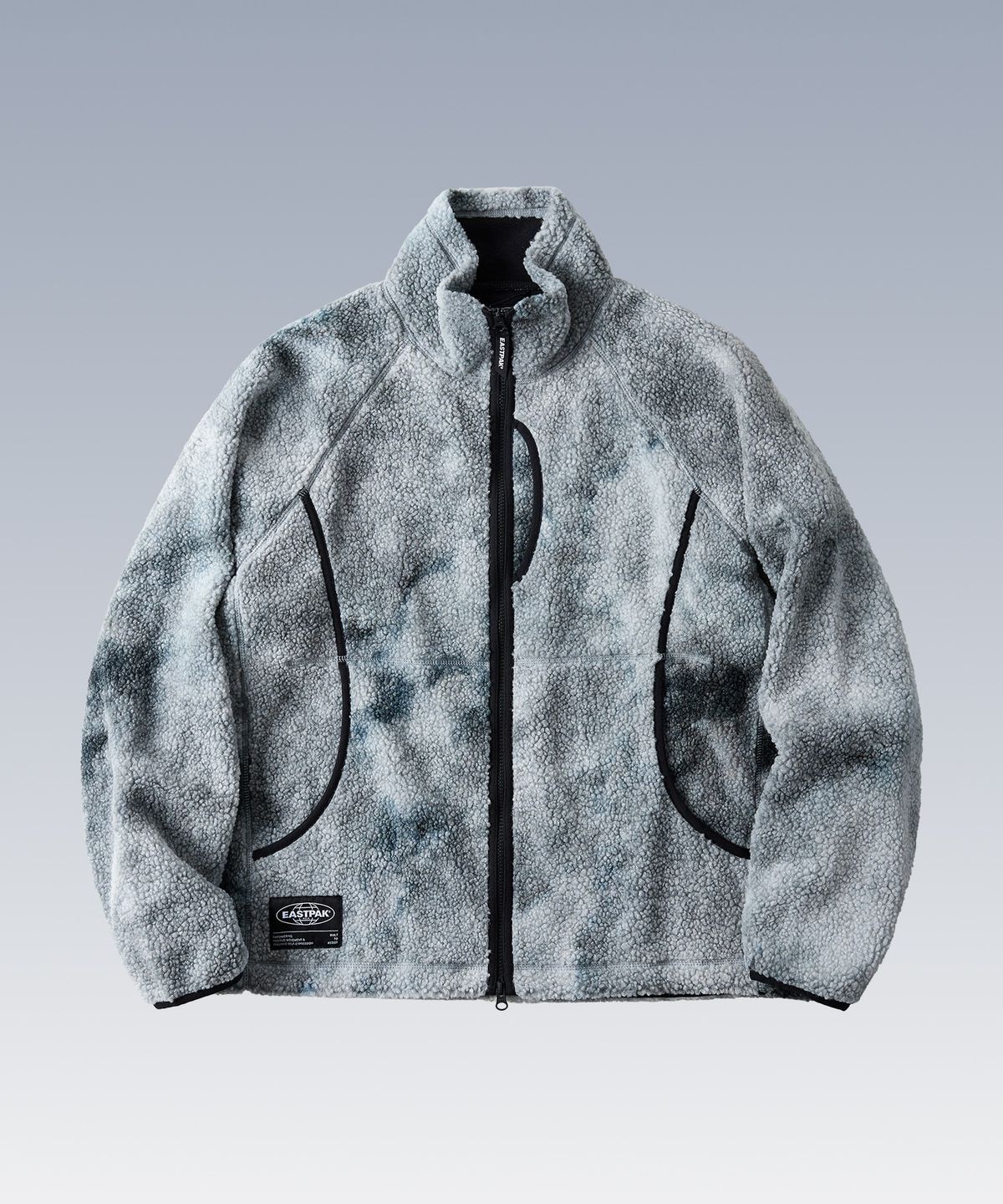 이스트팩(EASTPAK) 하이넥 쉐르파 플리스 집업 GREY