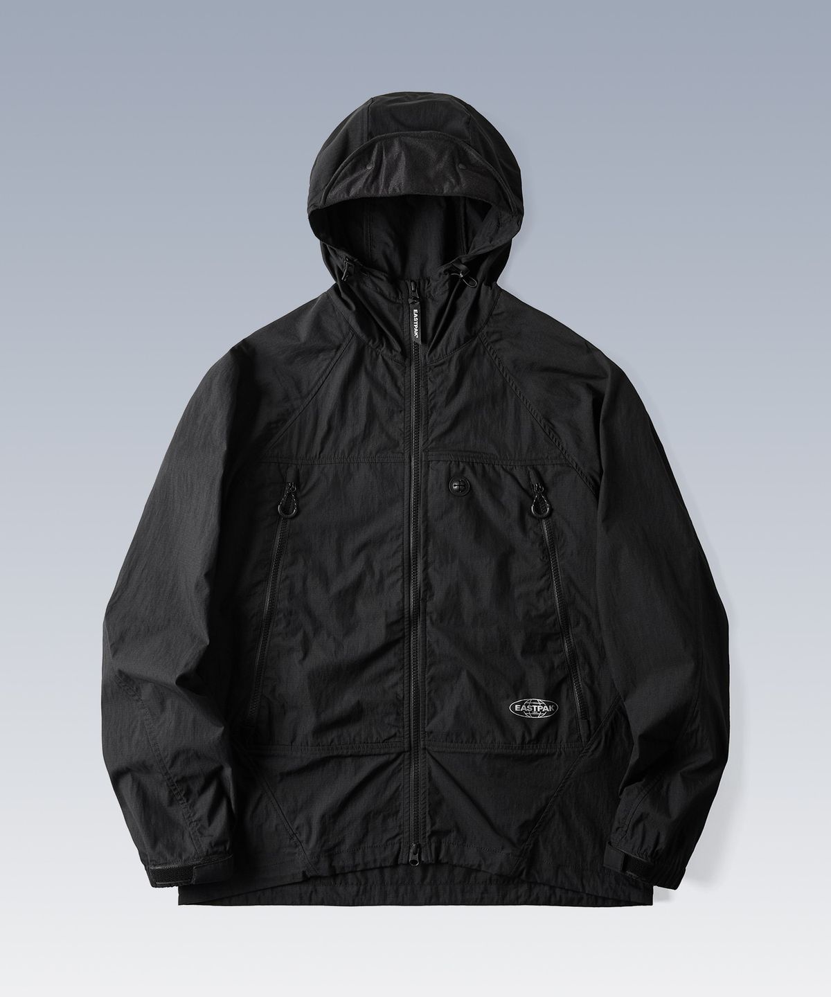 이스트팩(EASTPAK) 패커블 후드 윈드브레이커 Black
