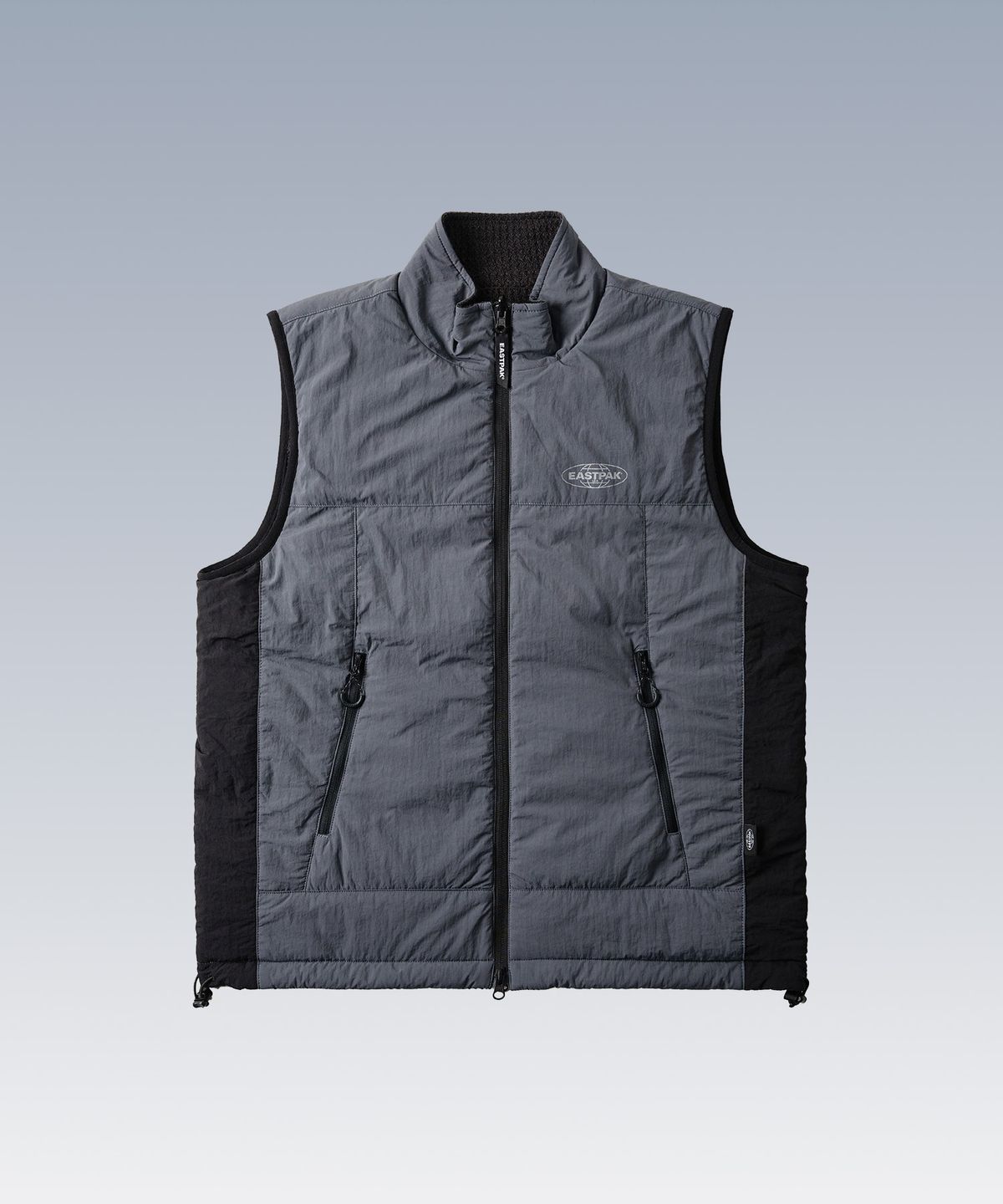 이스트팩(EASTPAK) 리버시블 플리스 베스트 GREY