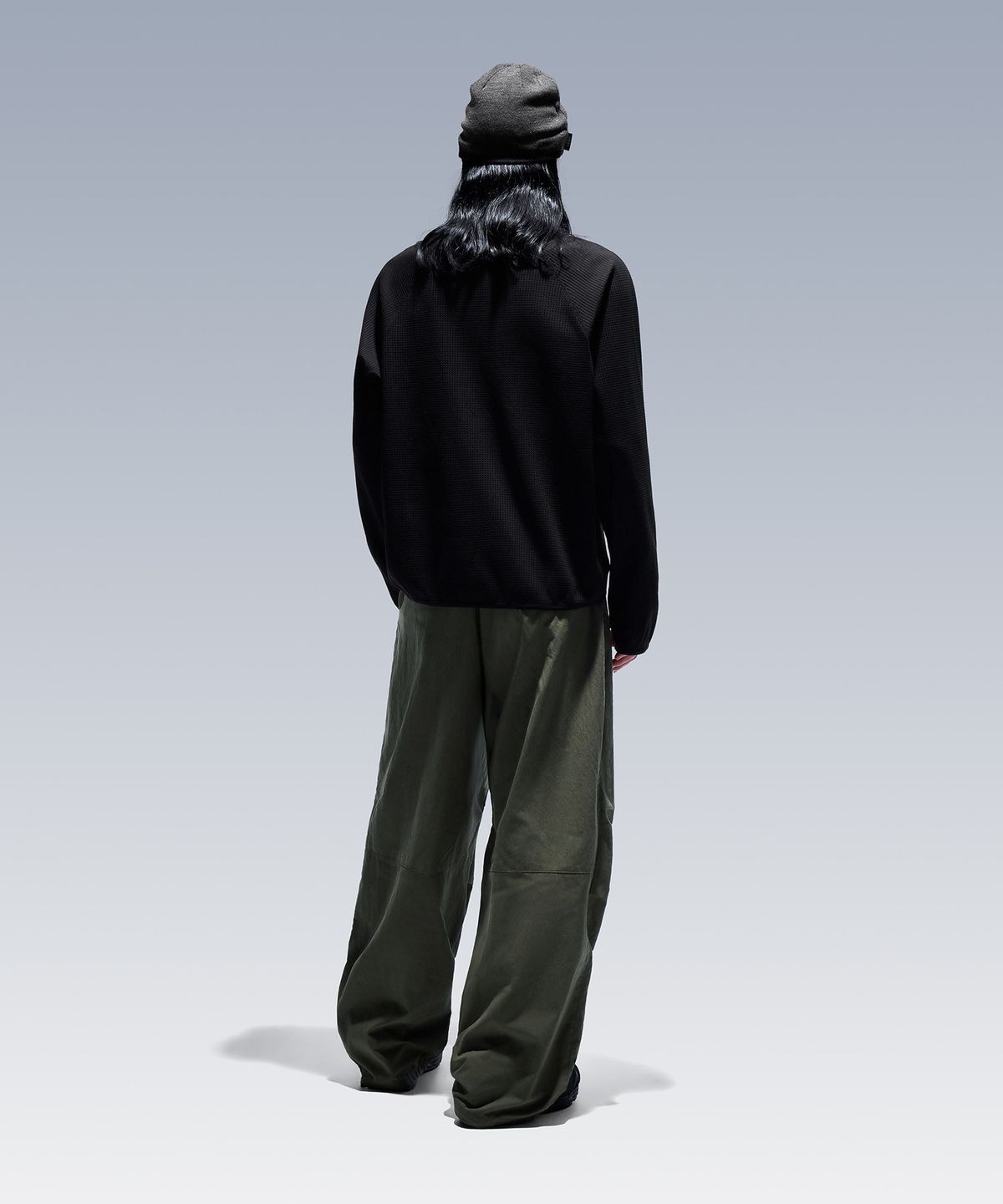 이스트팩(EASTPAK) 와플 티셔츠 Black