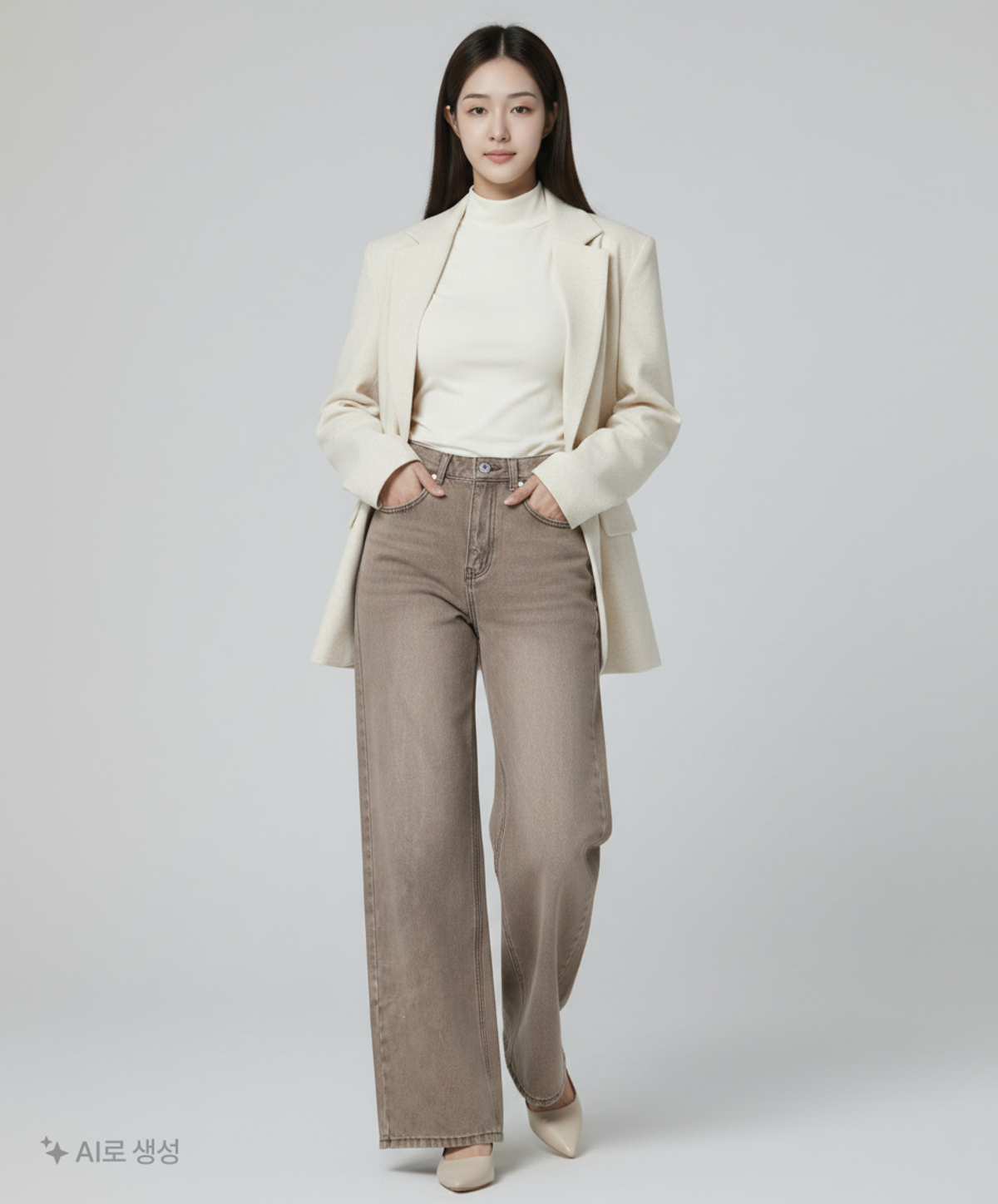 노드유(NODU) 청/데님 팬츠 S